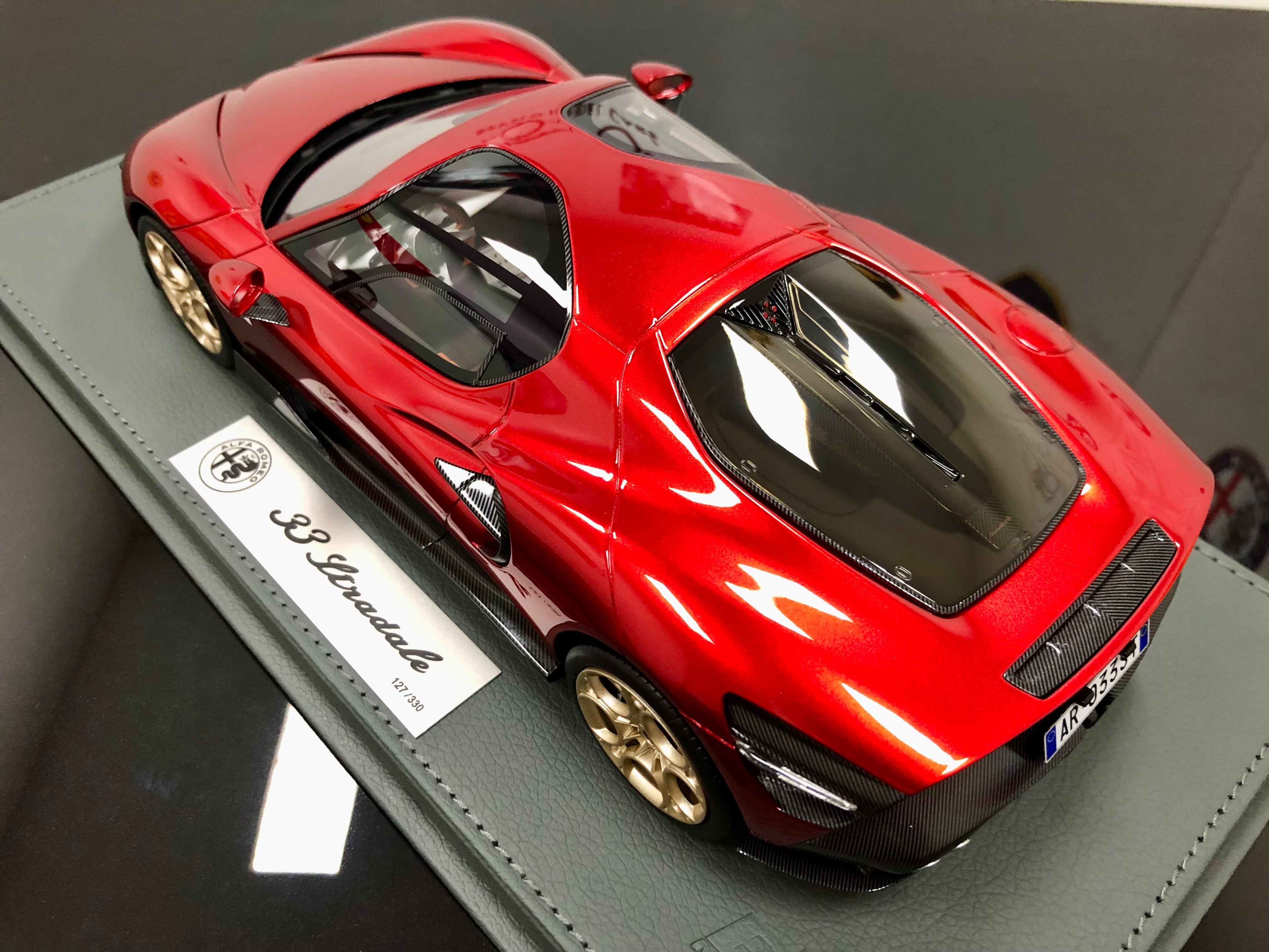 BBR 1:18 scale Alfa Romeo 33 Stradale 2025