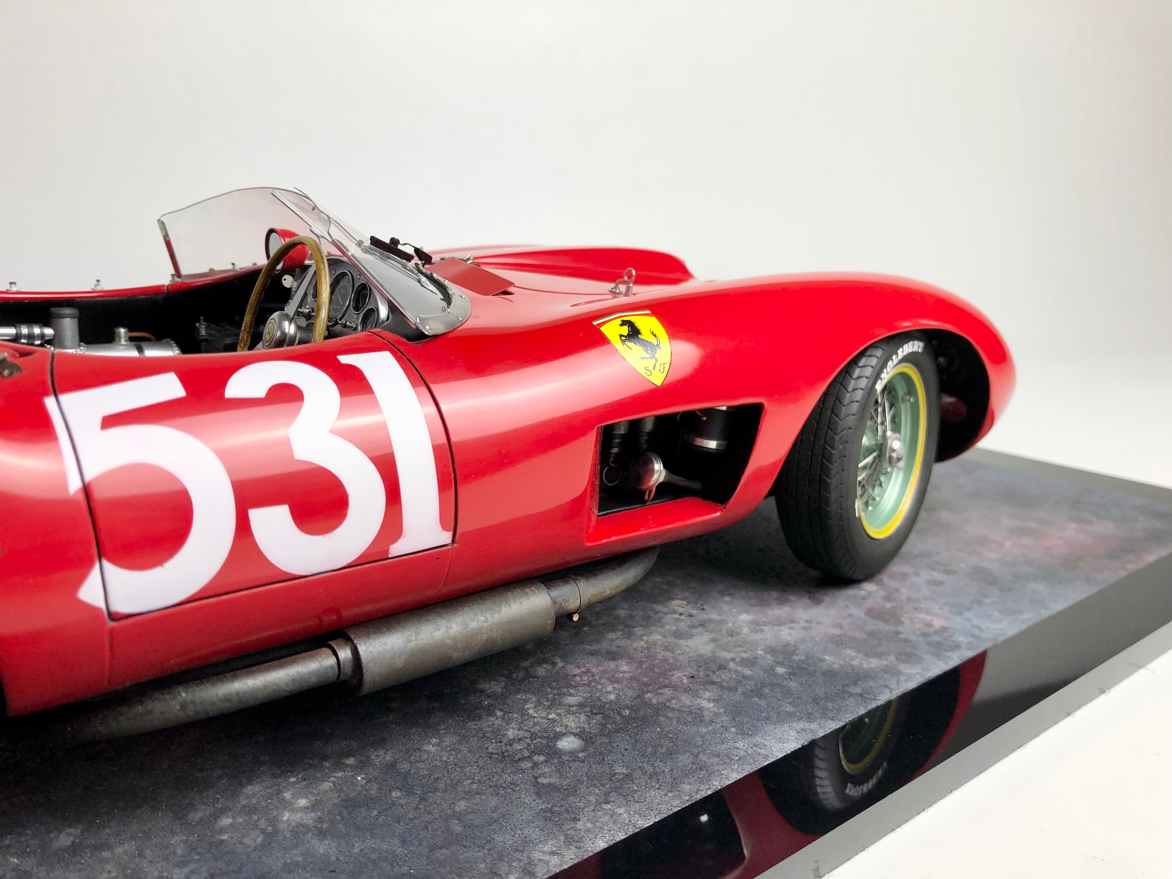 Patrice de Conto 1:8 scale Ferrari 335S 1957 Mille Miglia