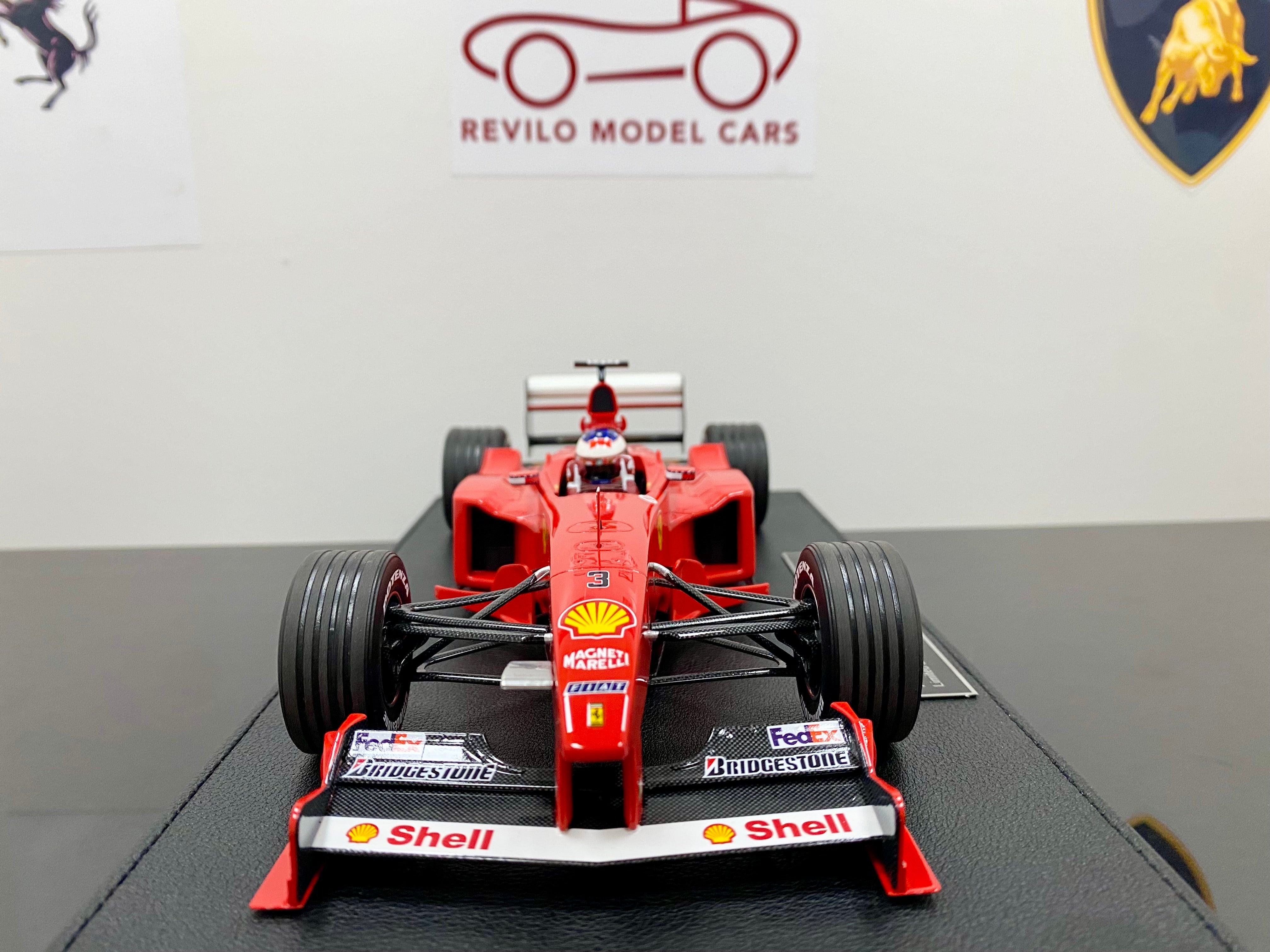 GP Replicas 1:18 scale 1999 Ferrari F399 M Schumacher, Monaco winner