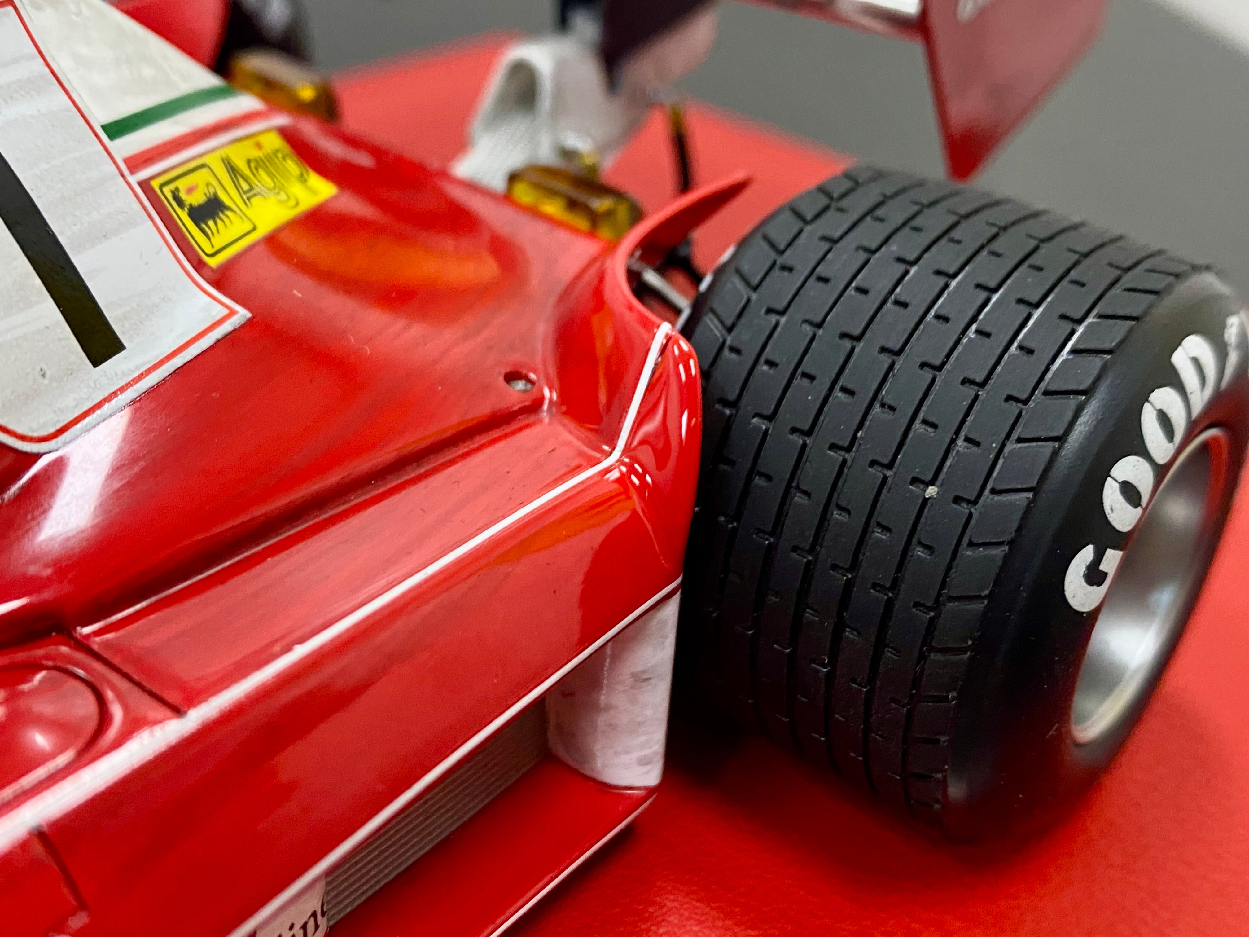 1:18 Ferrari 312 T2 #1 Niki Lauda race weathered 1976 Japanese GP