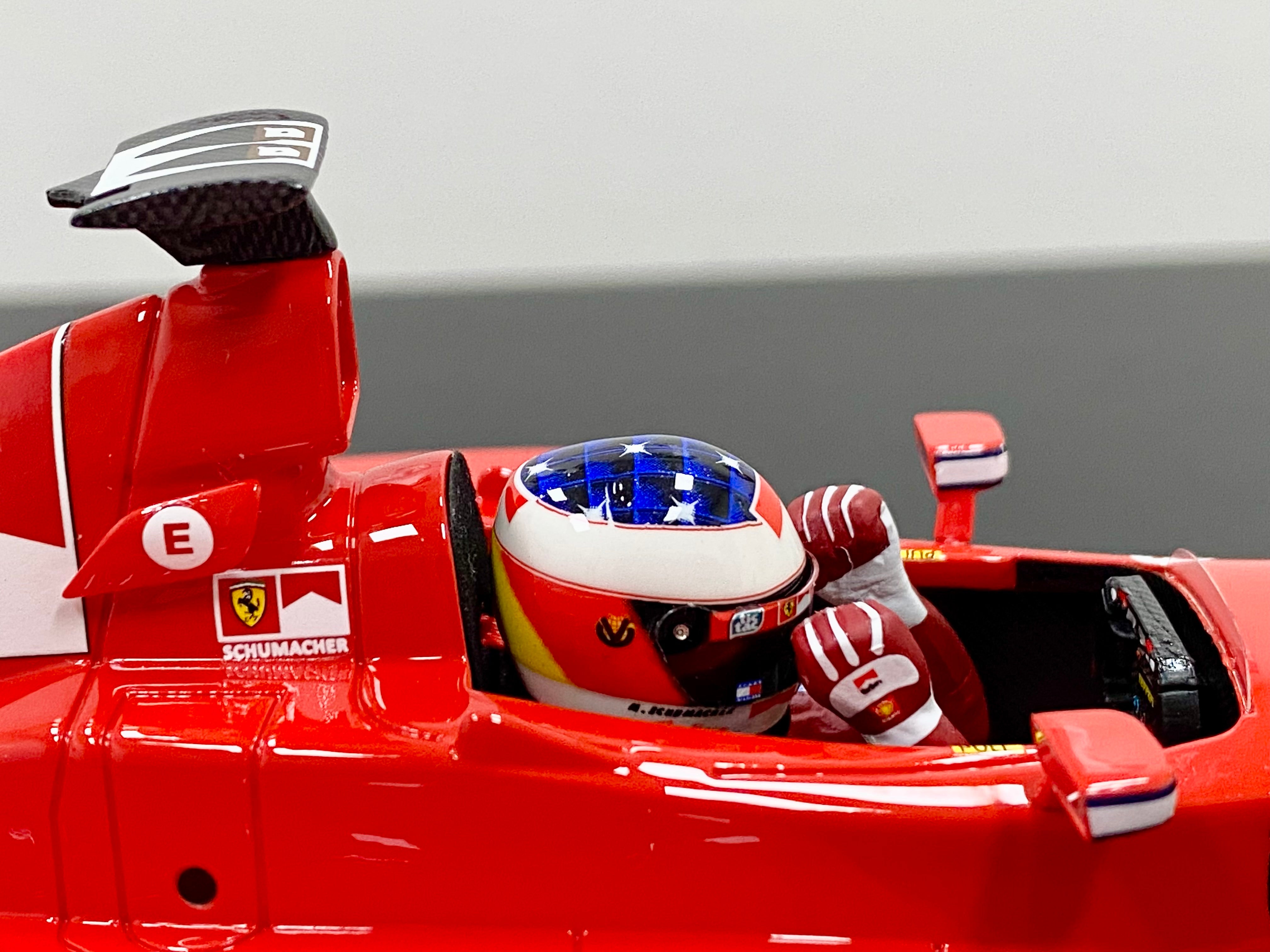 GP Replicas 1:18 scale 1999 Ferrari F399 M Schumacher, Monaco winner
