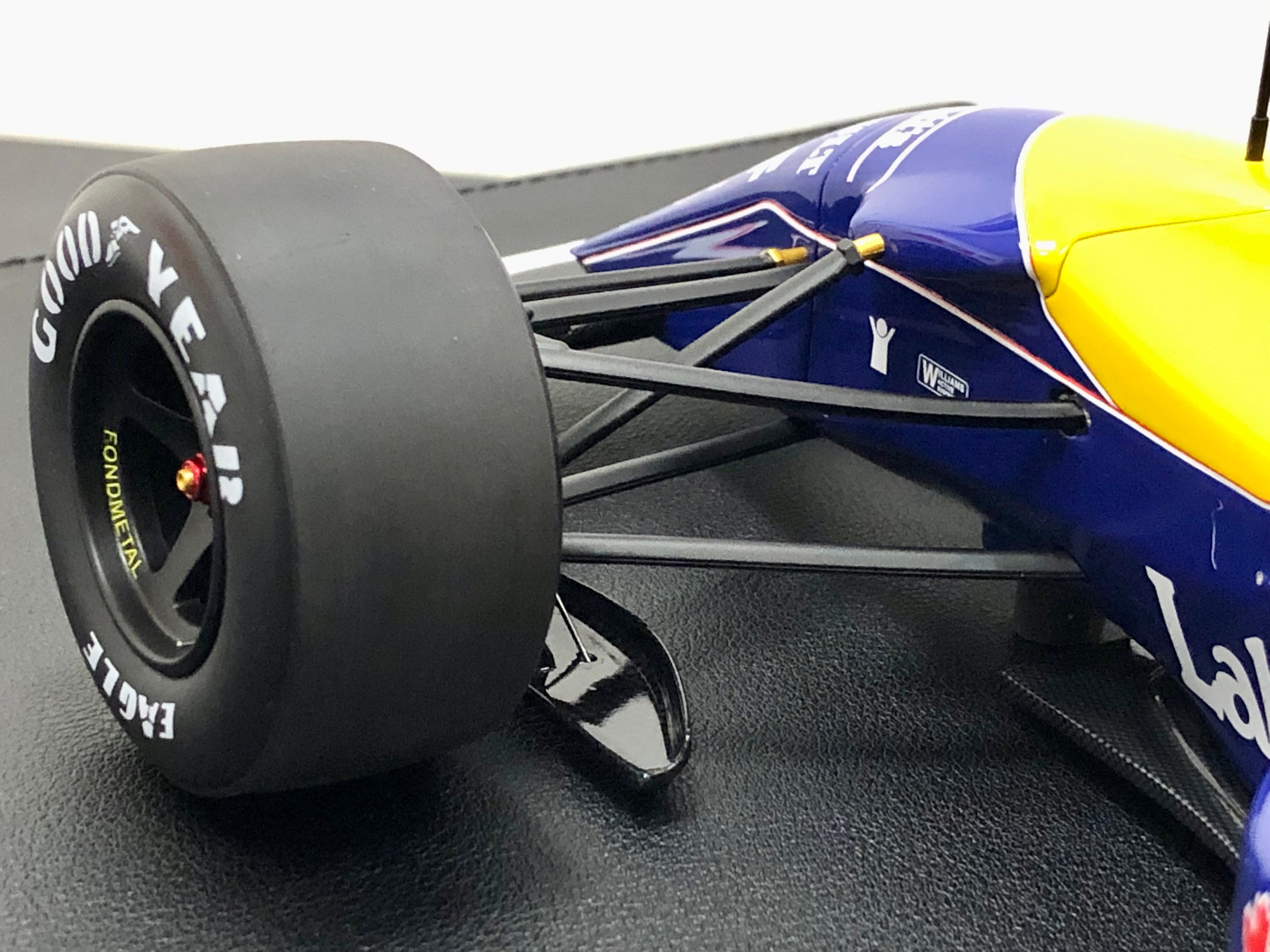 1:12 scale Williams FW14/B winner British Grand Prix 1992 Mansell