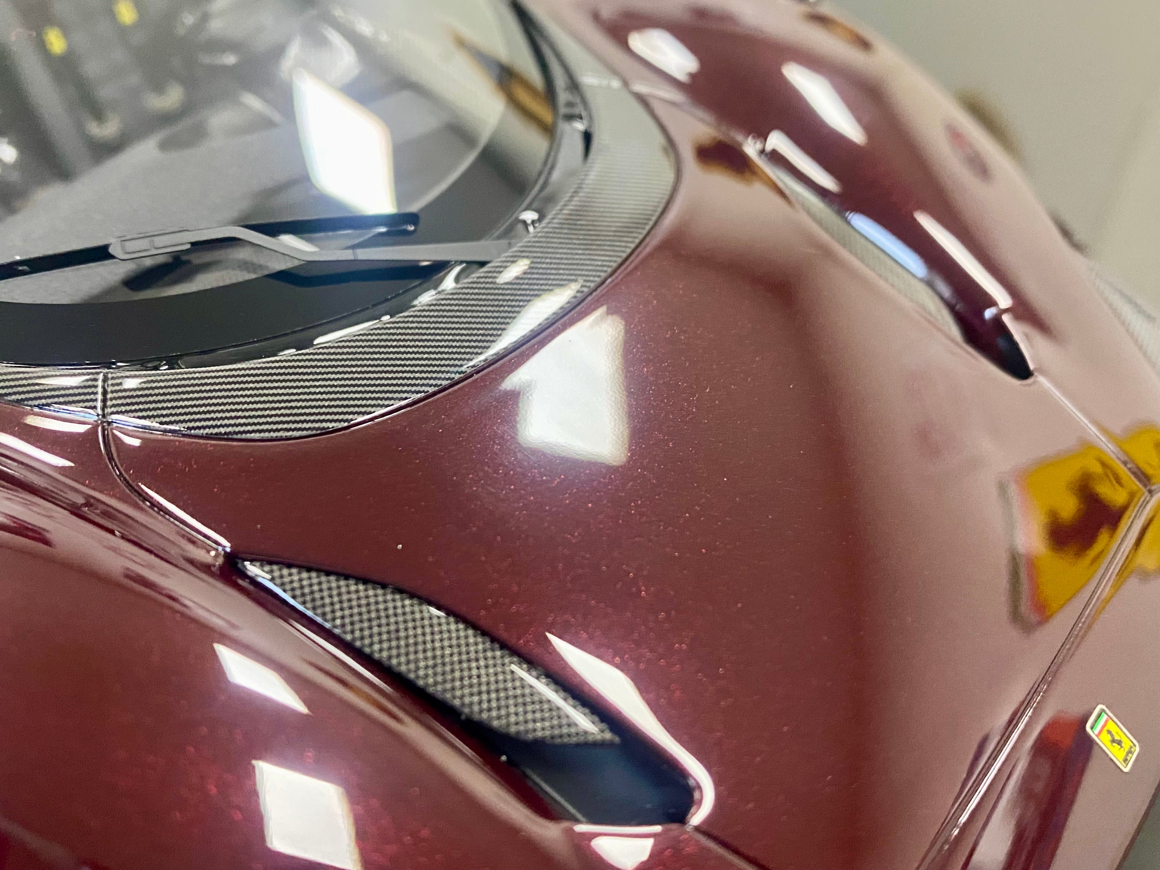 BBR 1:18 scale Ferrari Daytona SP3 Ruby Red Spider