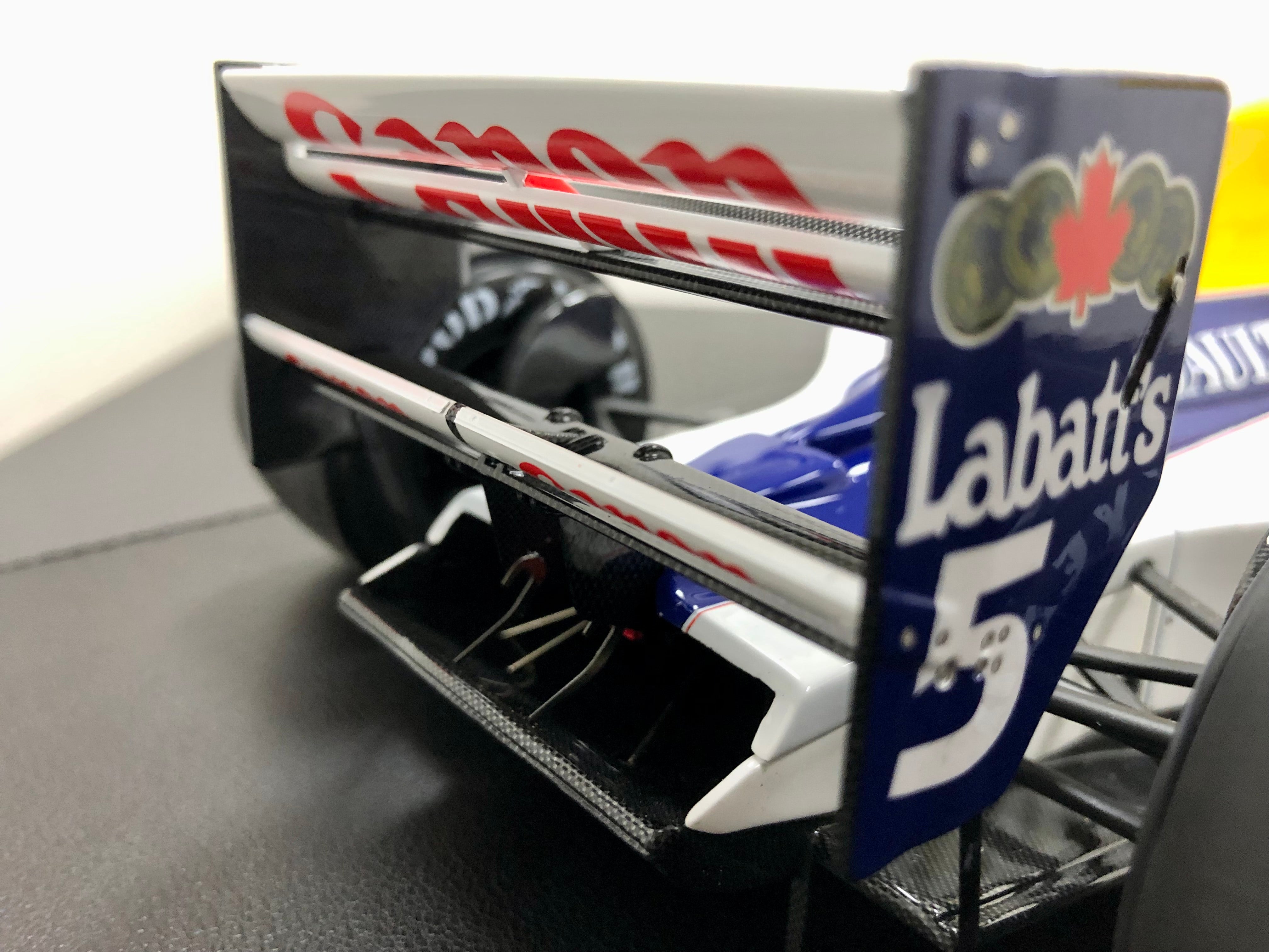 1:12 scale Williams FW14/B winner British Grand Prix 1992 Mansell