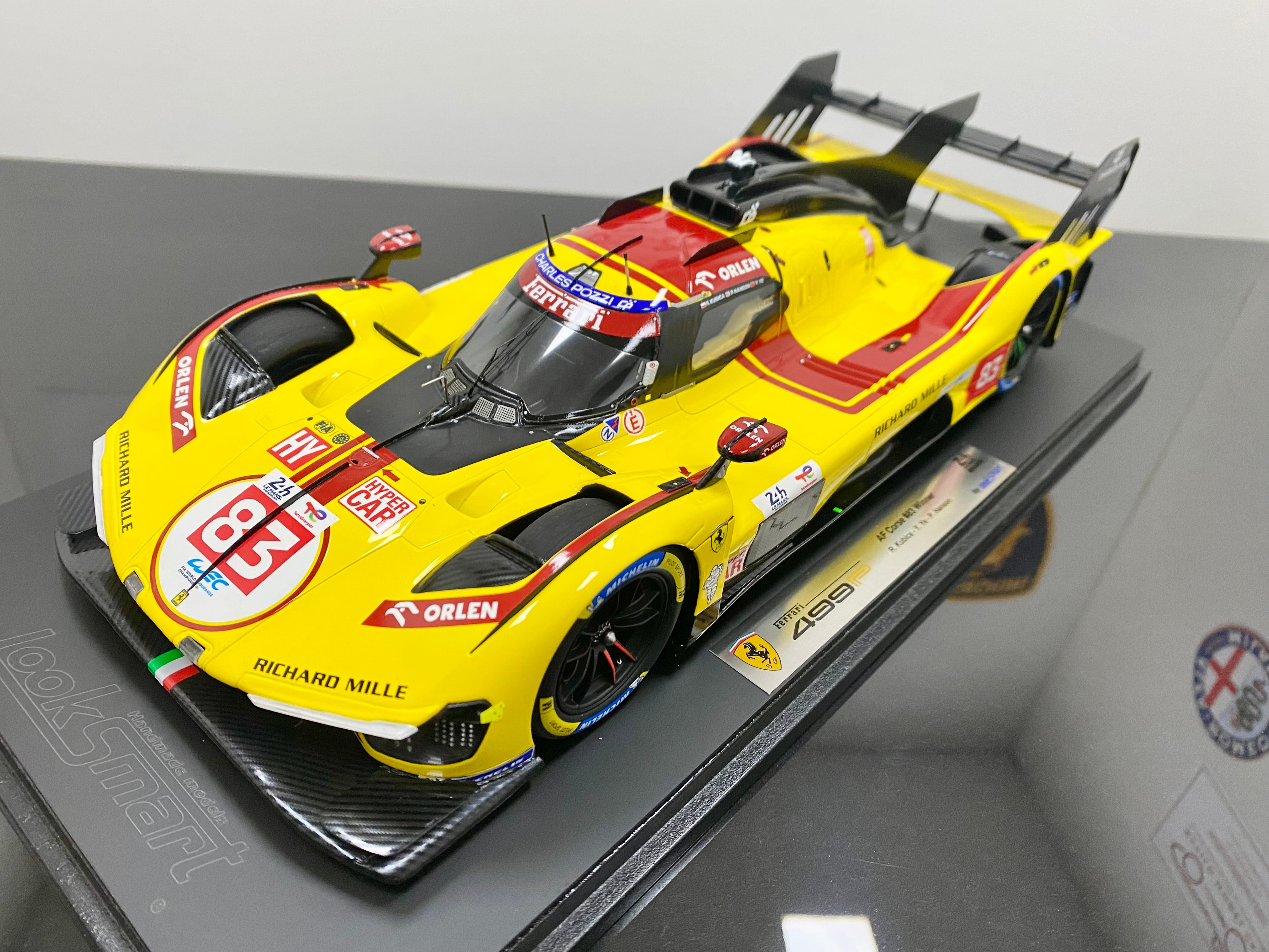 Looksmart 1:18 scale Ferrari 499P #83 2025 Le Mans winner