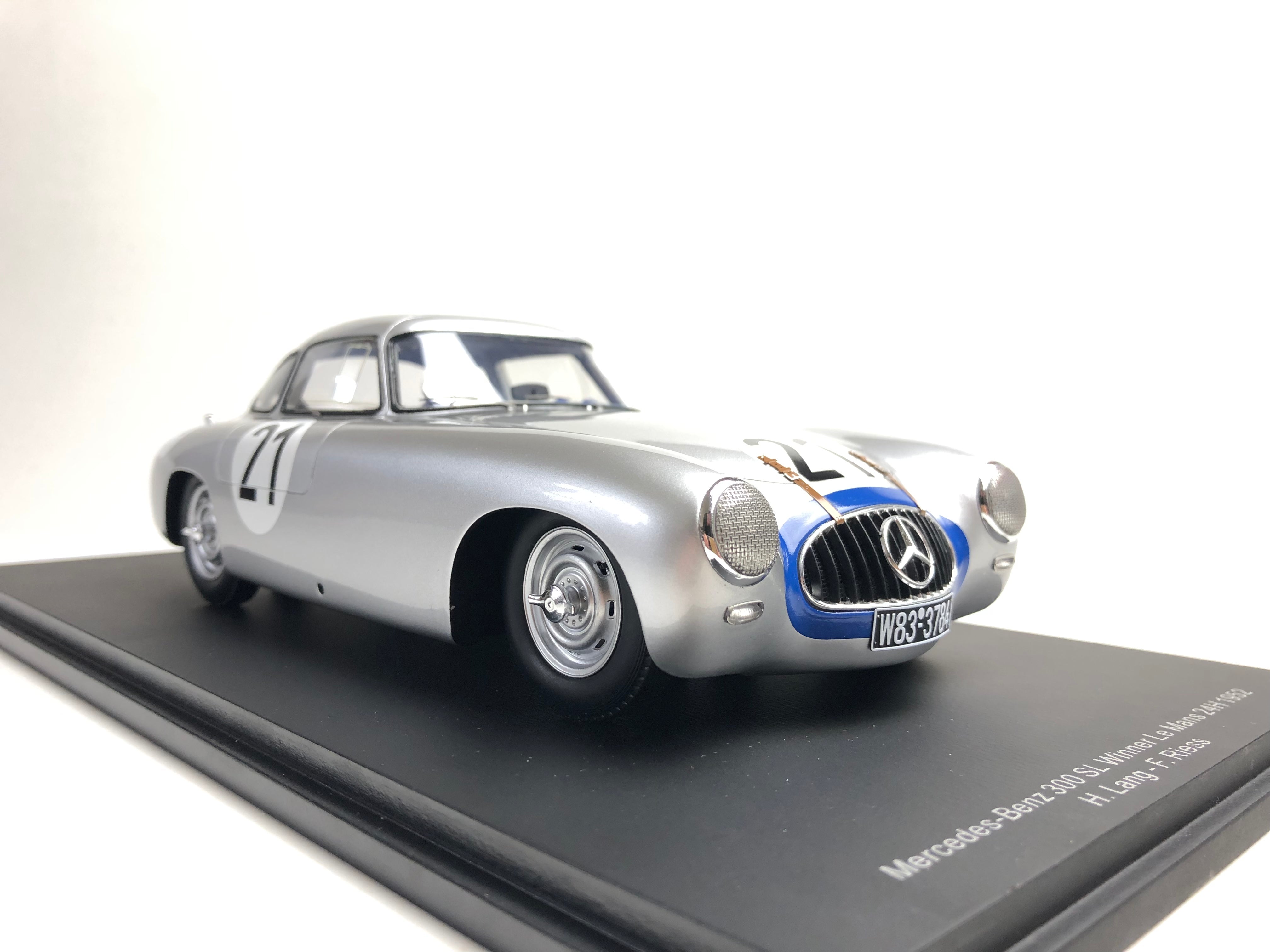 Mercedes 300 SL  Le Mans winner 1952 1:18 scale