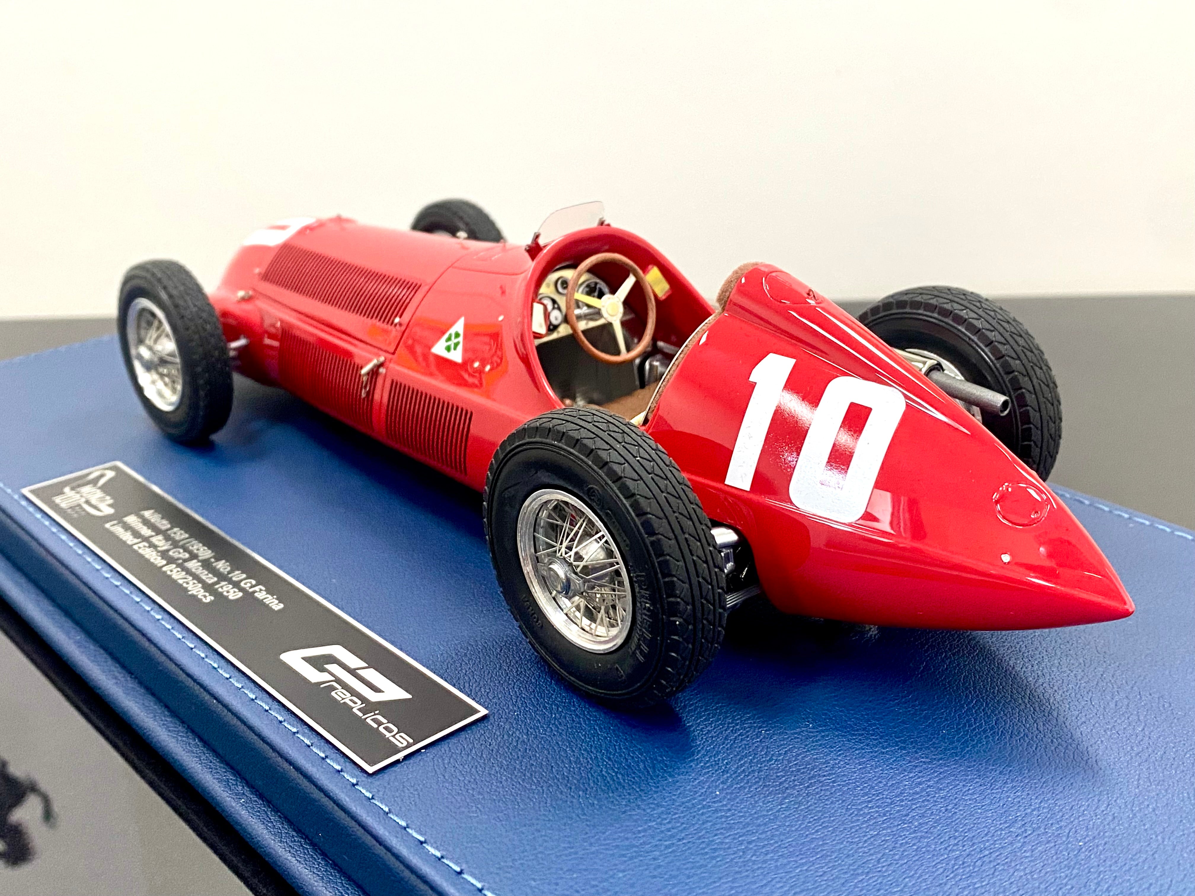 Alfa Romeo Alfetta 158 #10 Farina 1950 Monza 1:18 scale