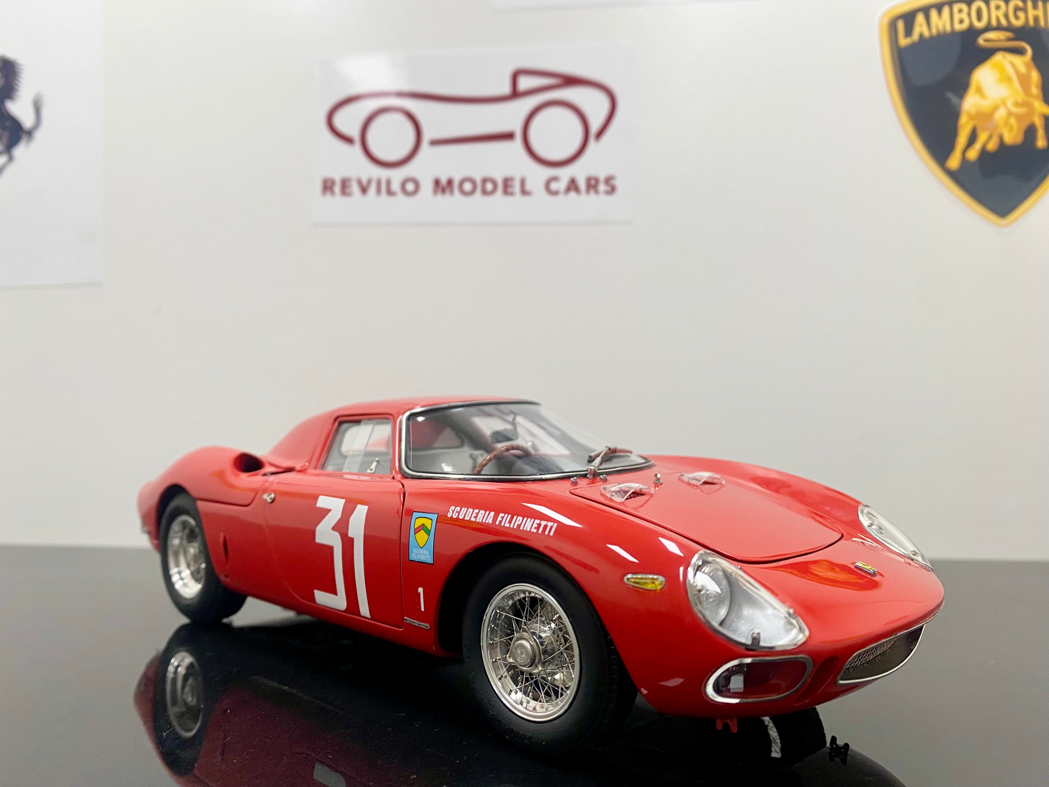 IN STOCK! CMC 1:18 scale Ferrari 250 LM M268 Winner Monza 1964 #31