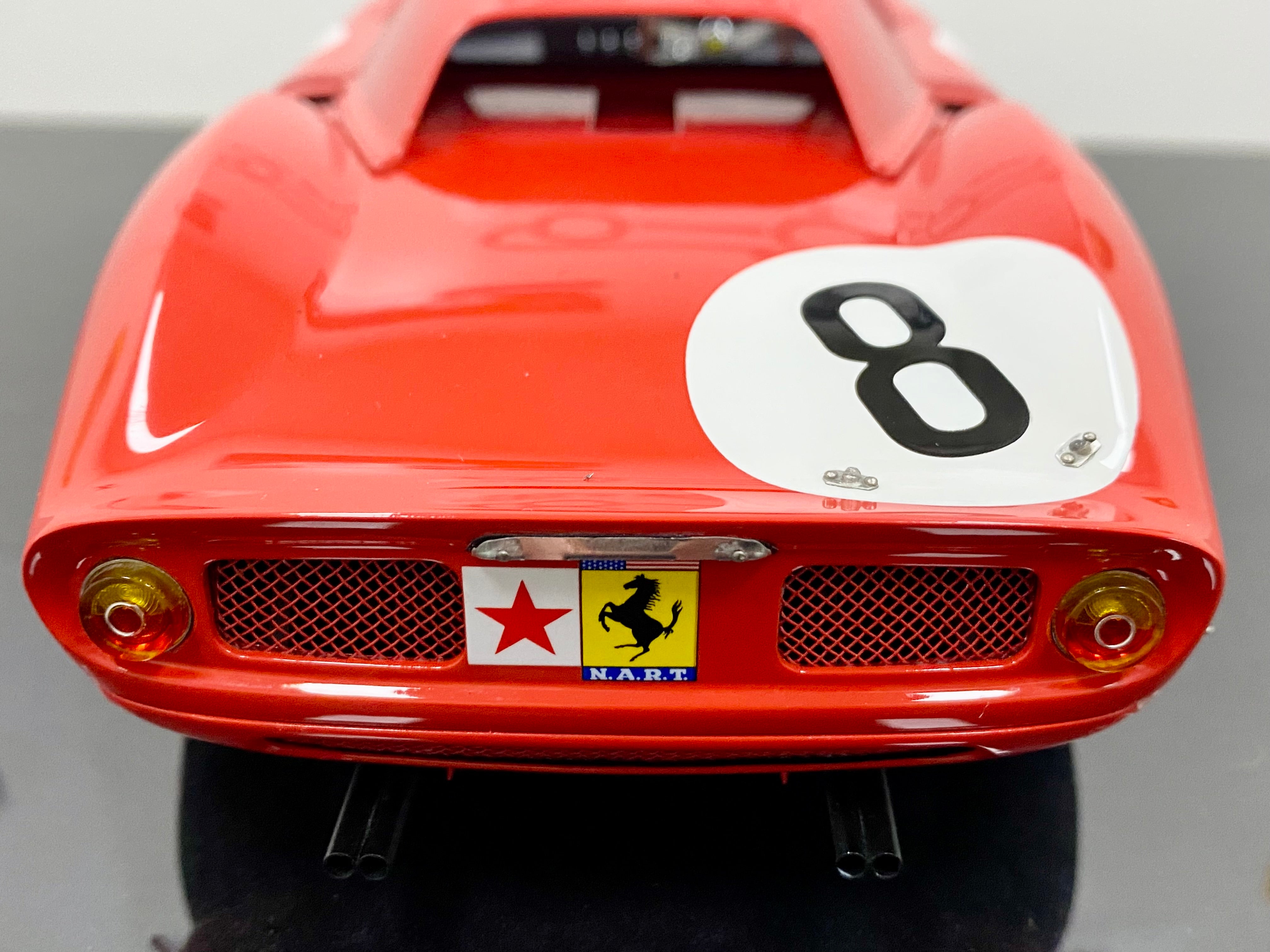 IN STOCK! CMC 1:18 scale Ferrari 250 LM M262 2nd Reims 12 hr 1964 #8
