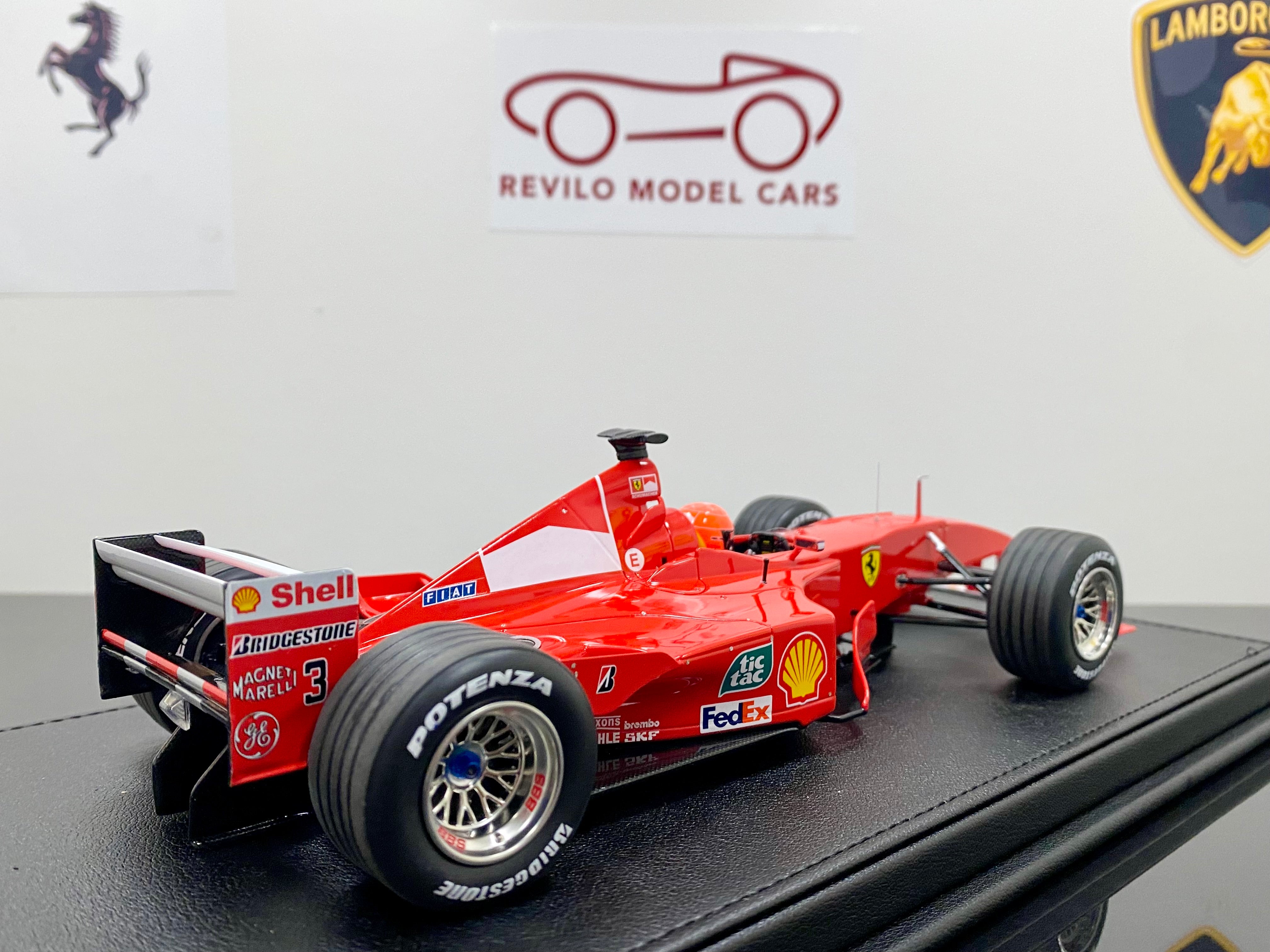 GP Replicas 1:18 scale Ferrari F1-2000 #3 Schumacher World Champion