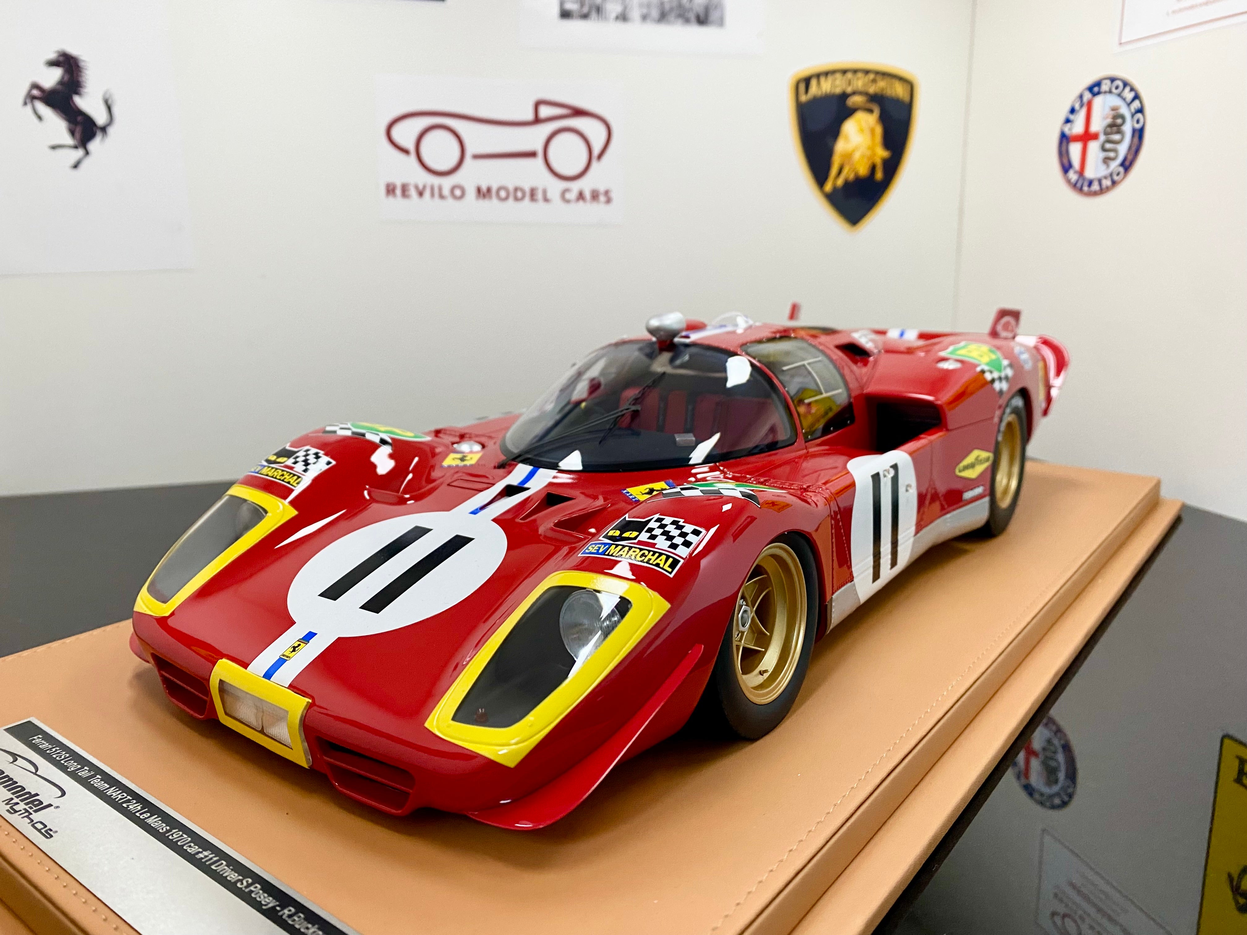 Ferrari 512S #11 Le Mans 1970 1:12 scale