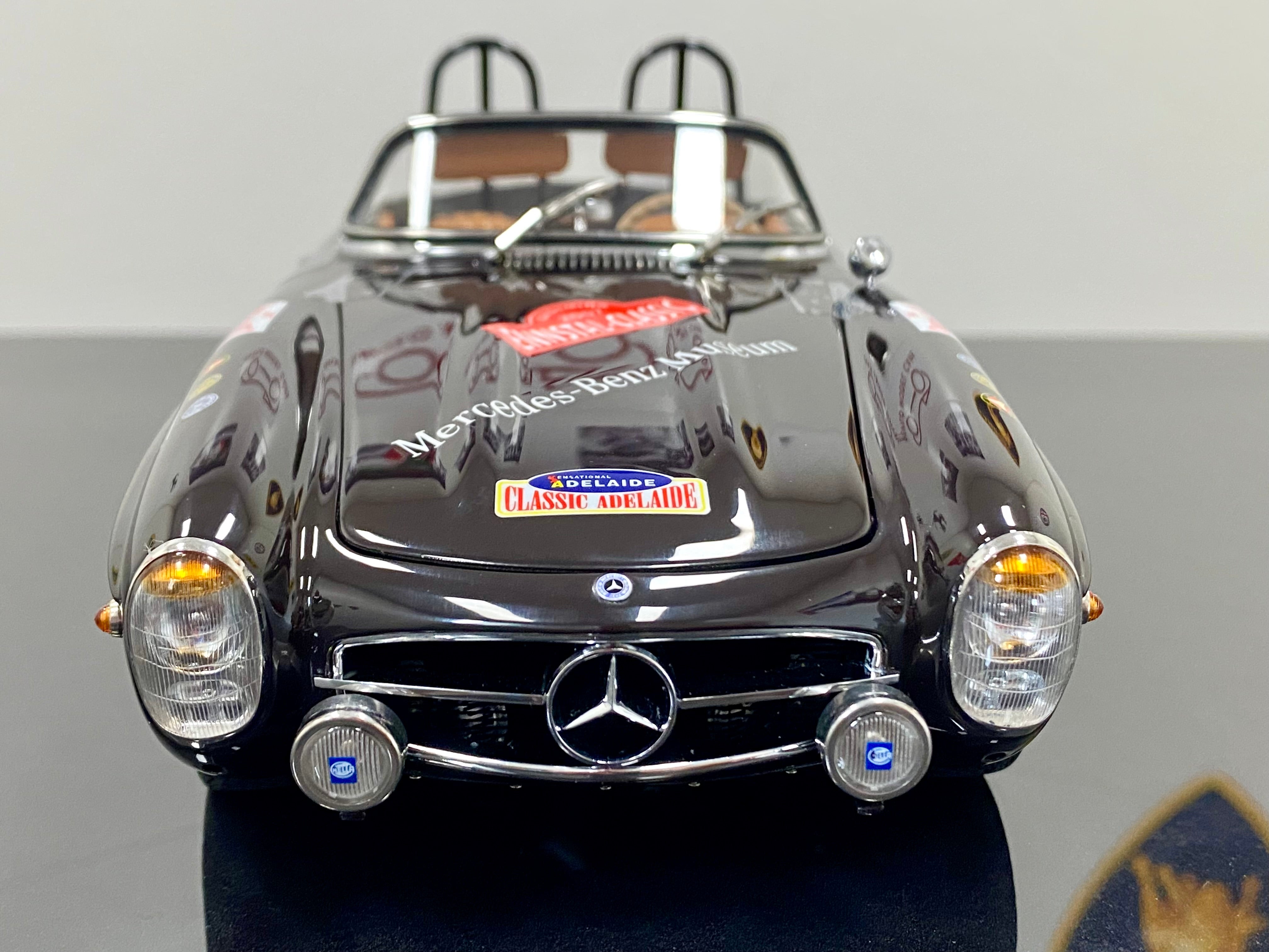 CMC 1:18 scale Mercedes 300SL M295 roadster open racing version