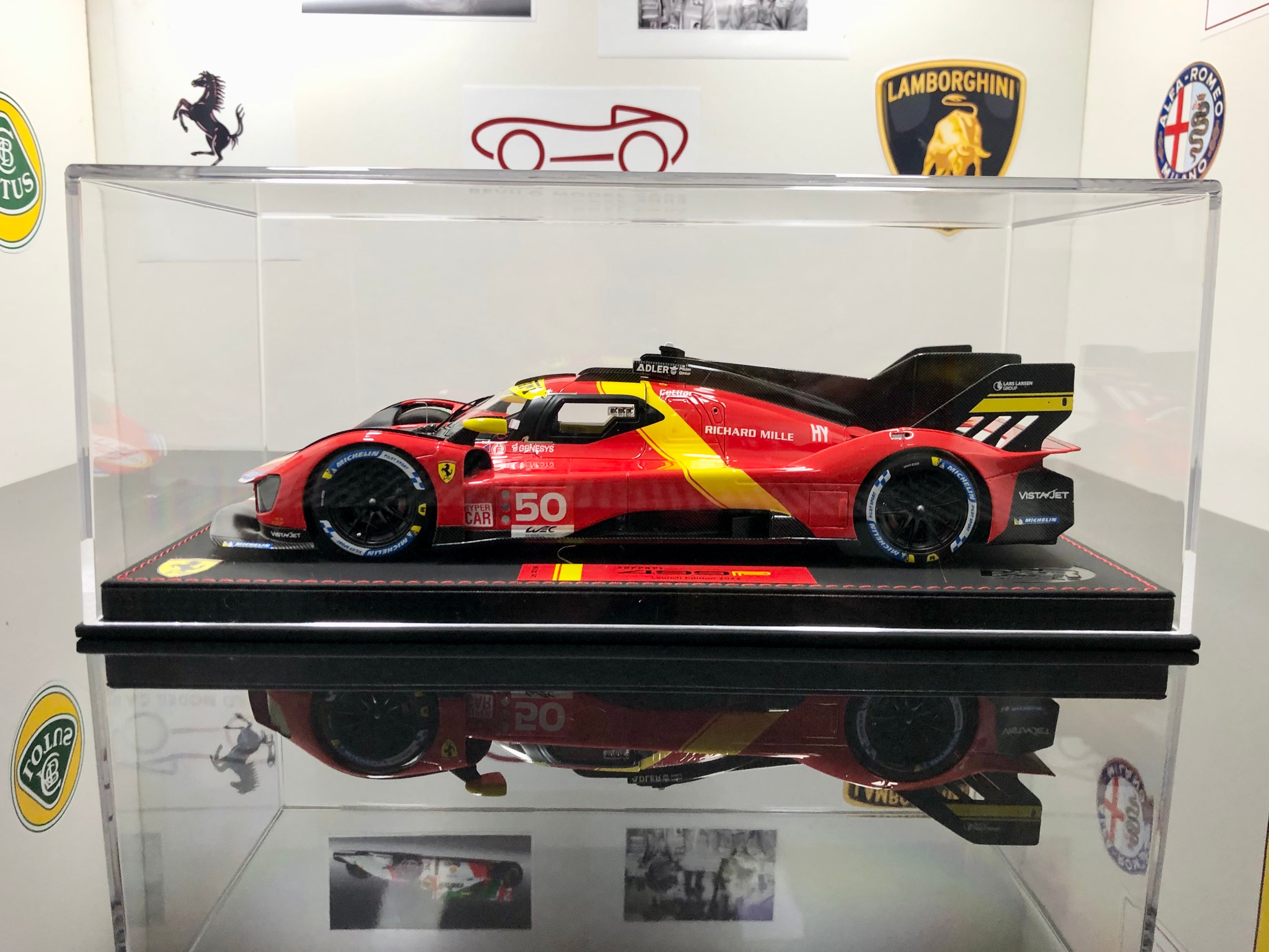 BBR Ferrari 488 Pista Piloti escala 1:18