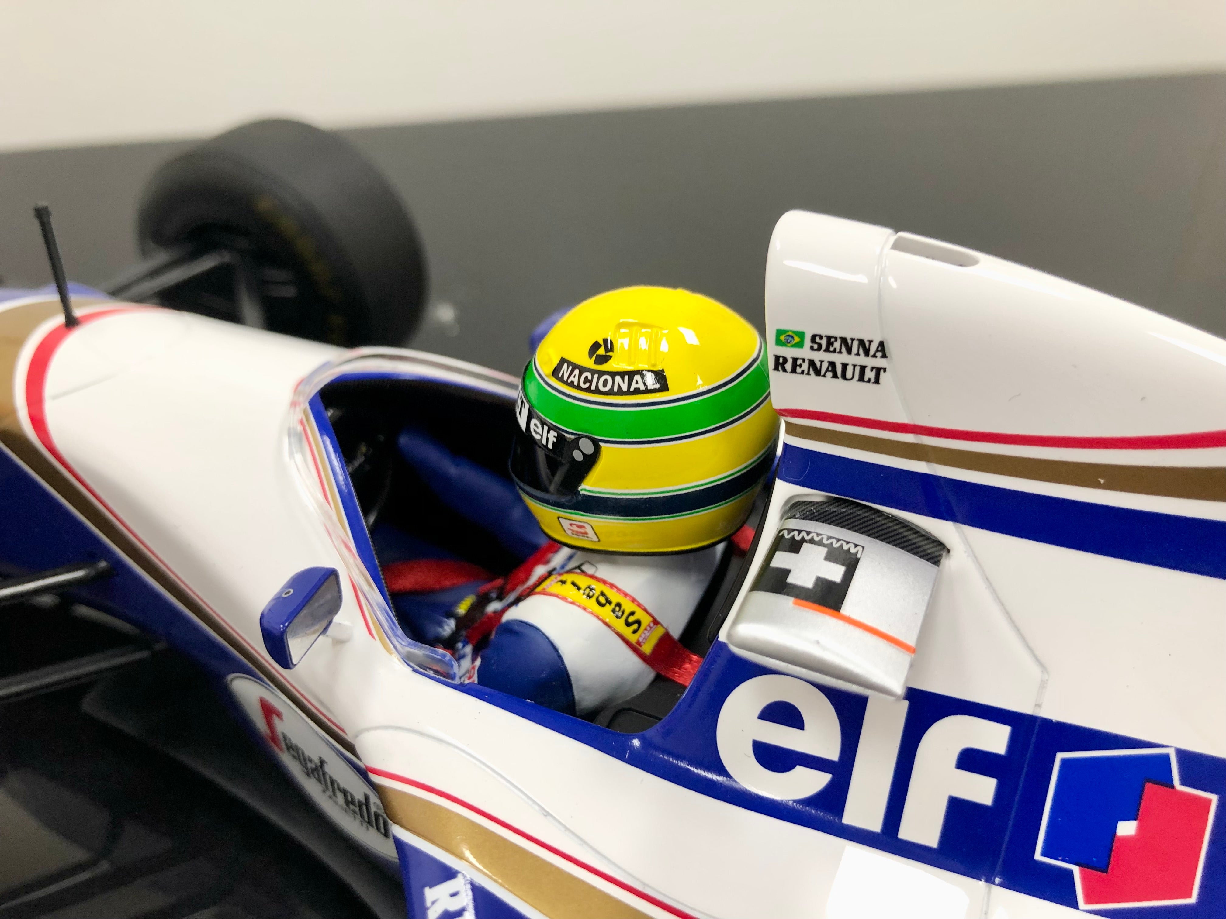 1:12 scale Williams FW16, Ayrton Senna's last race, Imola 1994