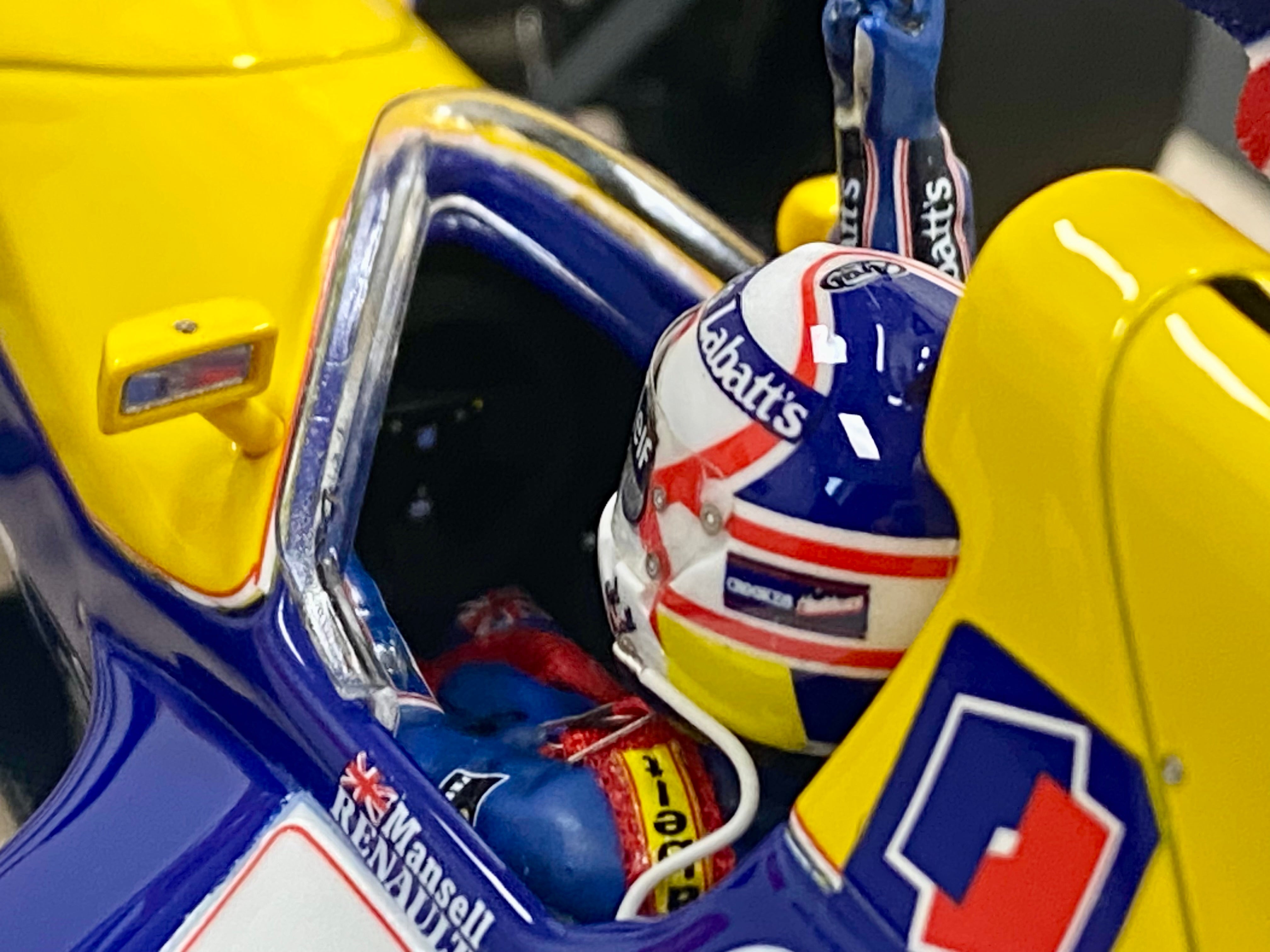 1:18 scale Williams FW14/B winner British Grand Prix 1992 Mansell