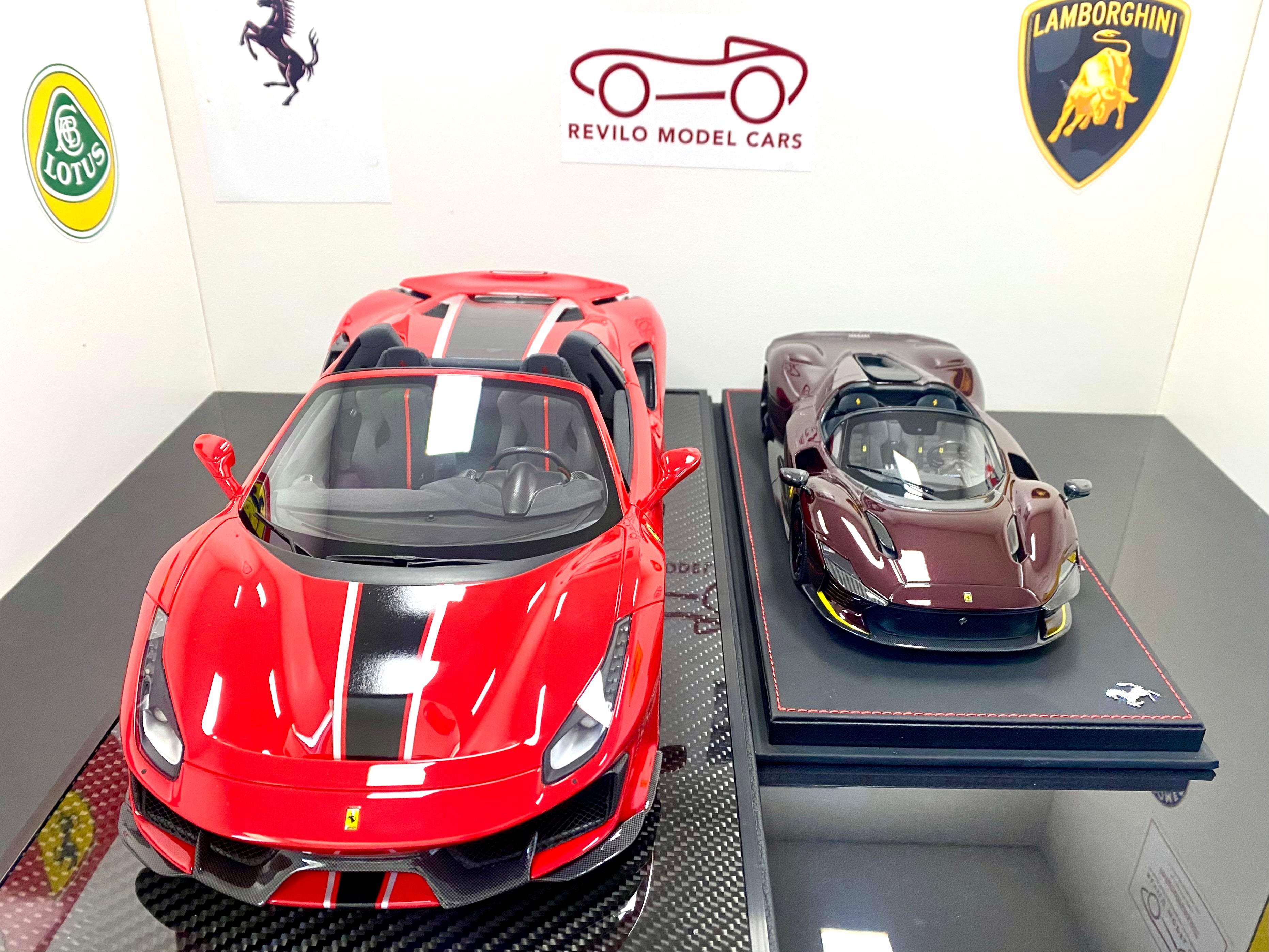 BBR Ferrari 488 Pista Spider 1:12 scale