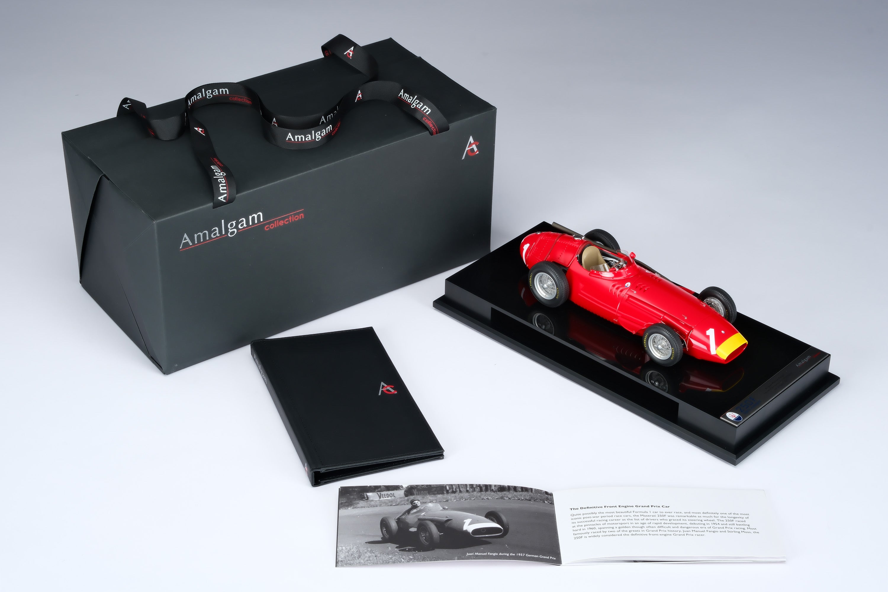 Amalgam 1:18 scale Maserati 250F #1 Juan M Fangio