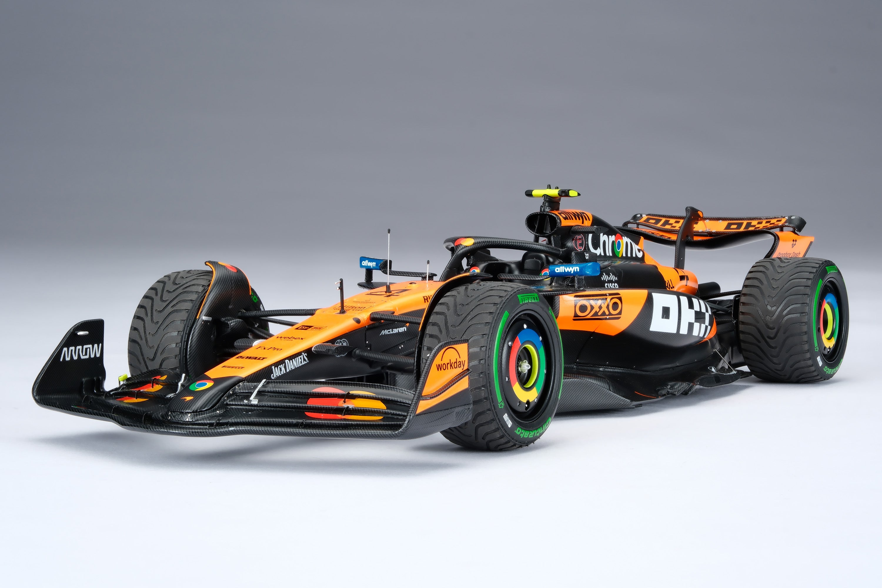 Amalgam McLaren MCL39 1:18 scale #4 Norris World Champion