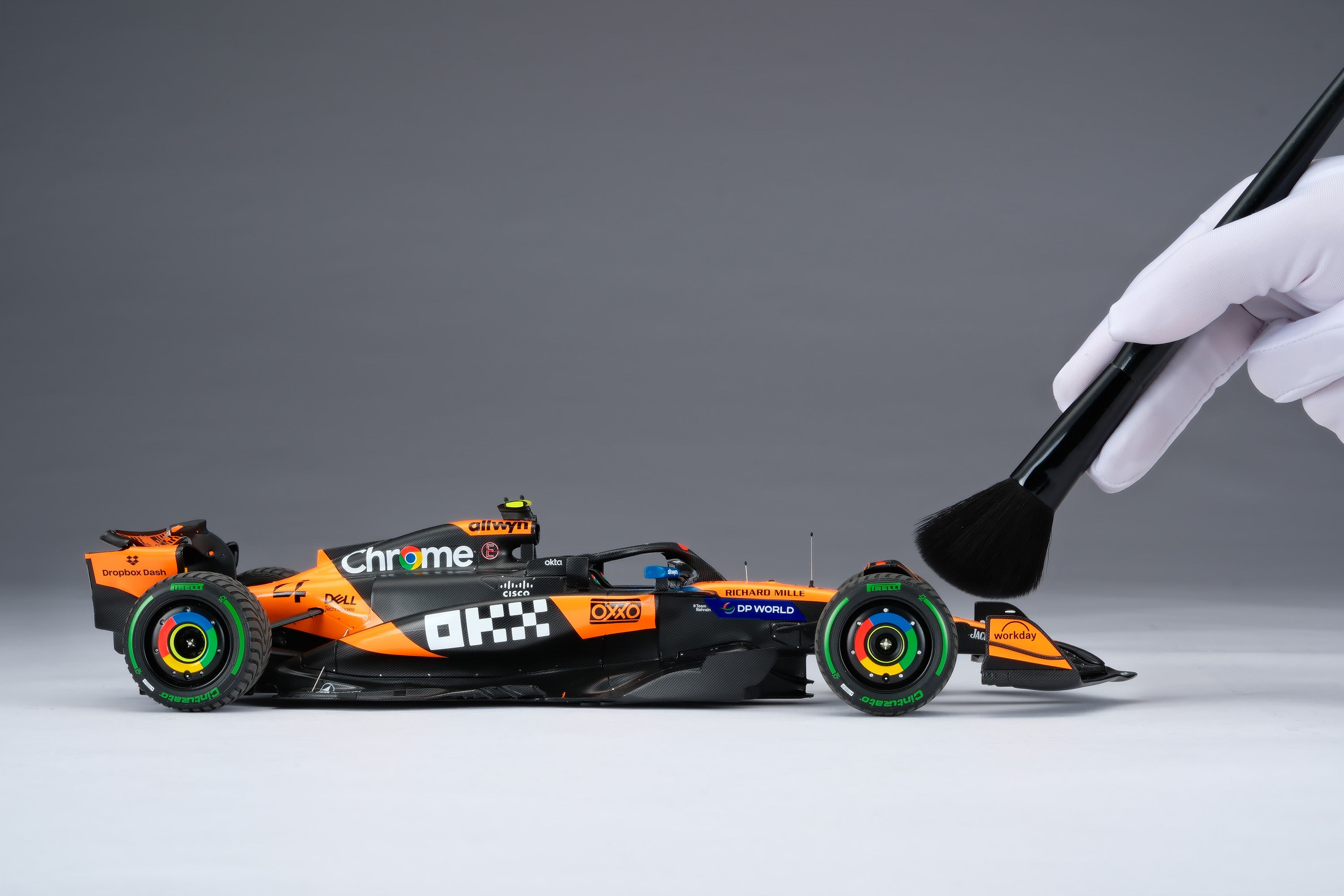 Amalgam McLaren MCL39 1:18 scale #4 Norris World Champion