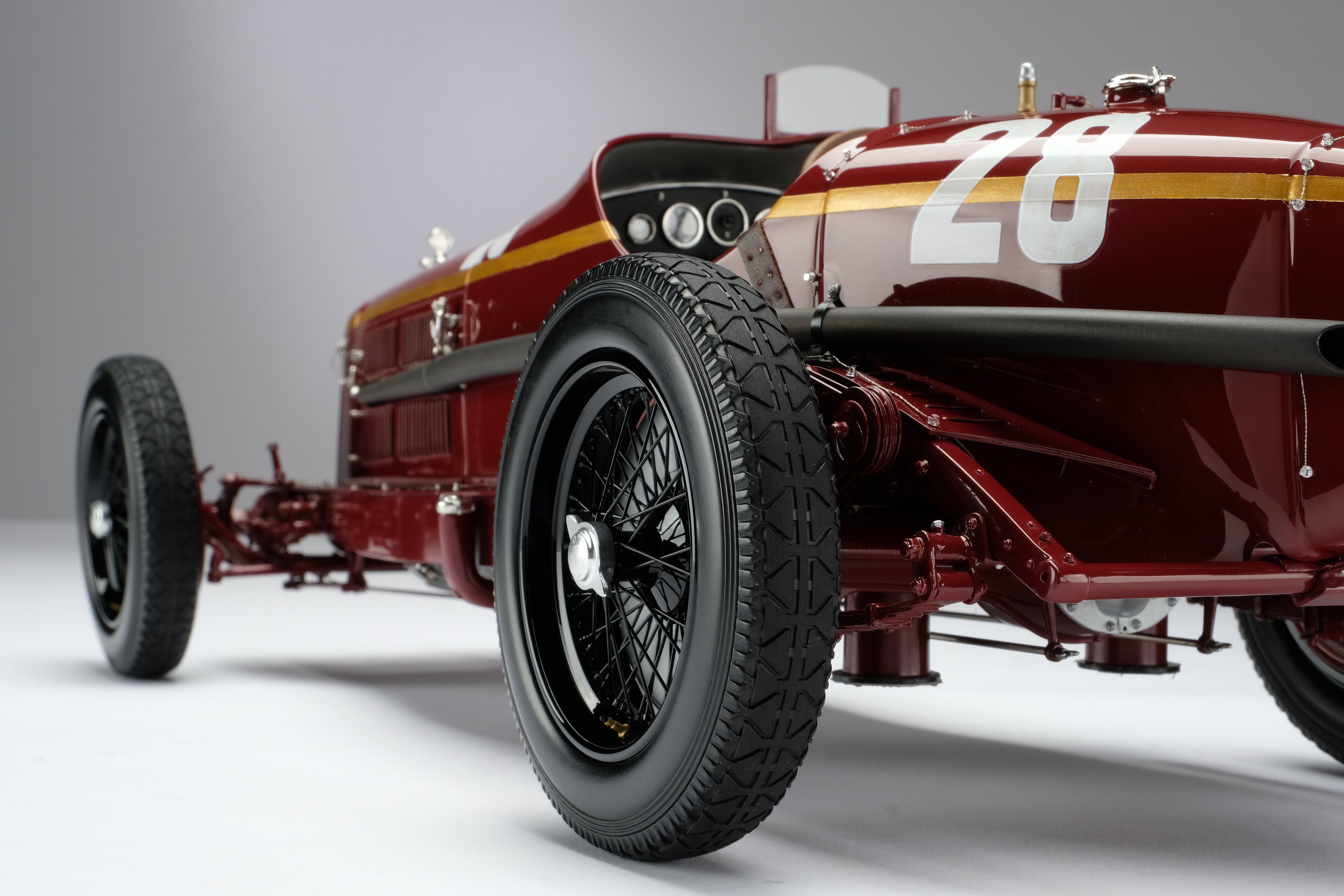Amalgam 1:8 scale Alfa Romeo 8C Monza 1932 Monaco Grand Prix winner