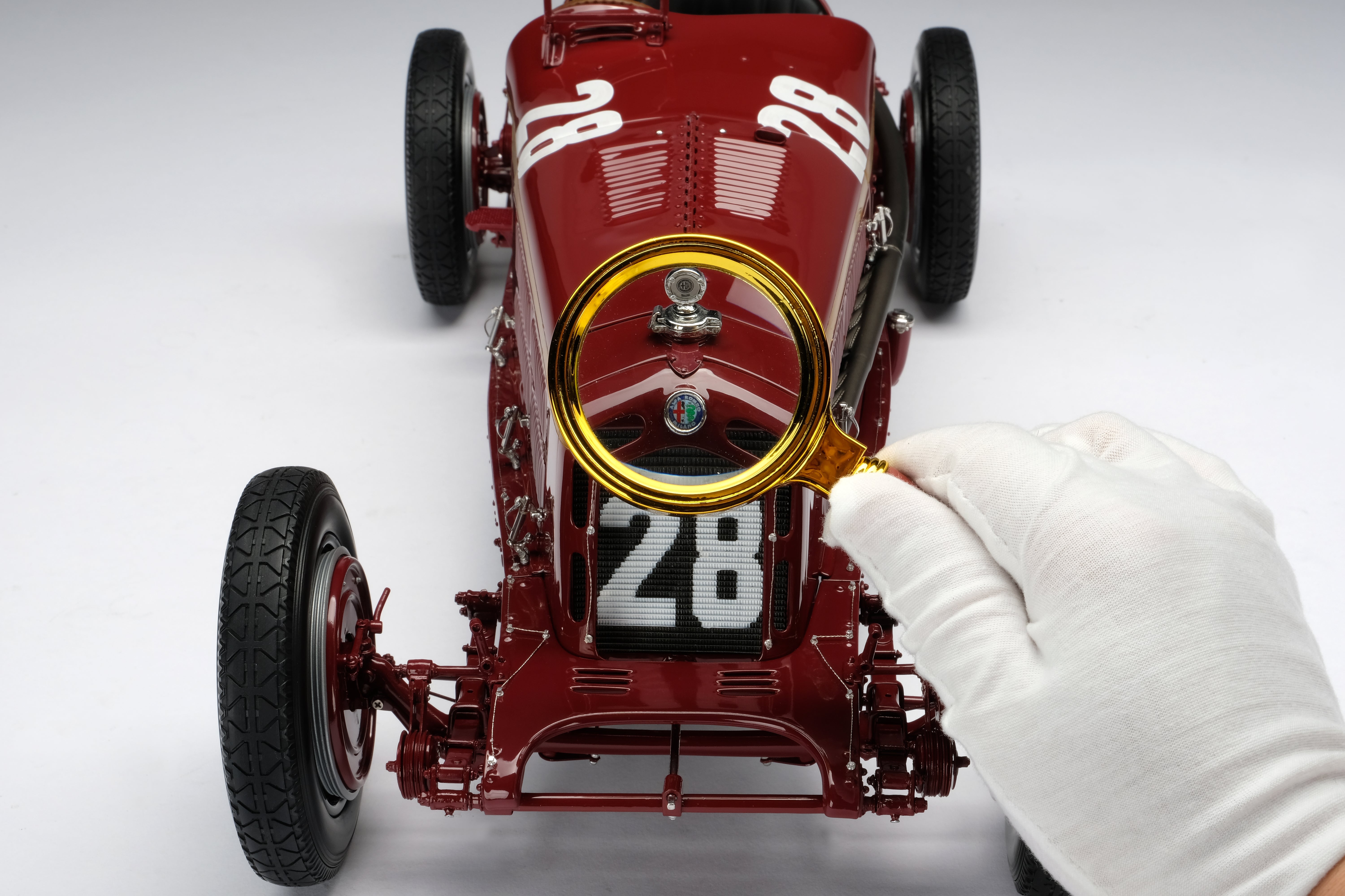 Amalgam 1:8 scale Alfa Romeo 8C Monza 1932 Monaco Grand Prix winner