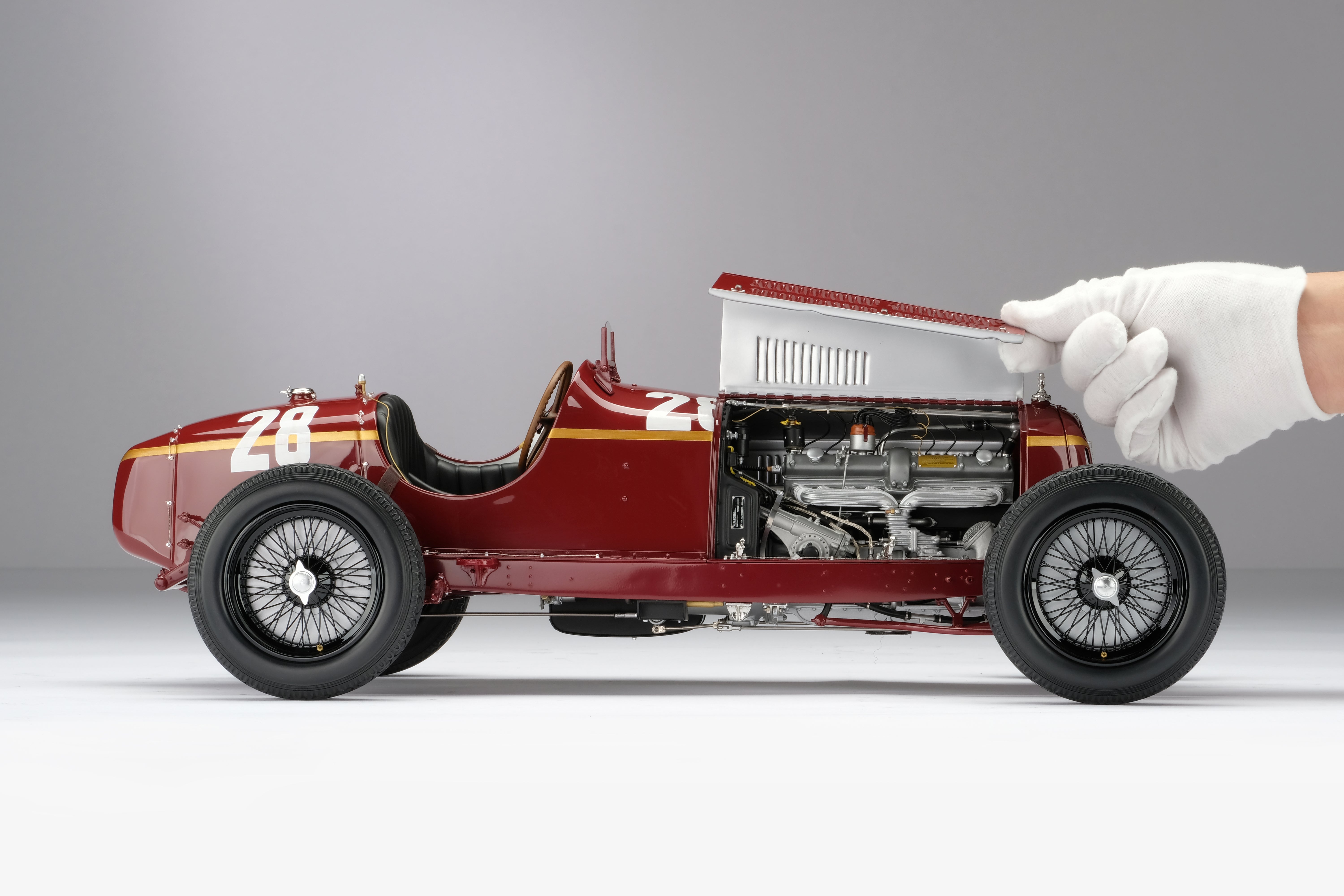 Amalgam 1:8 scale Alfa Romeo 8C Monza 1932 Monaco Grand Prix winner