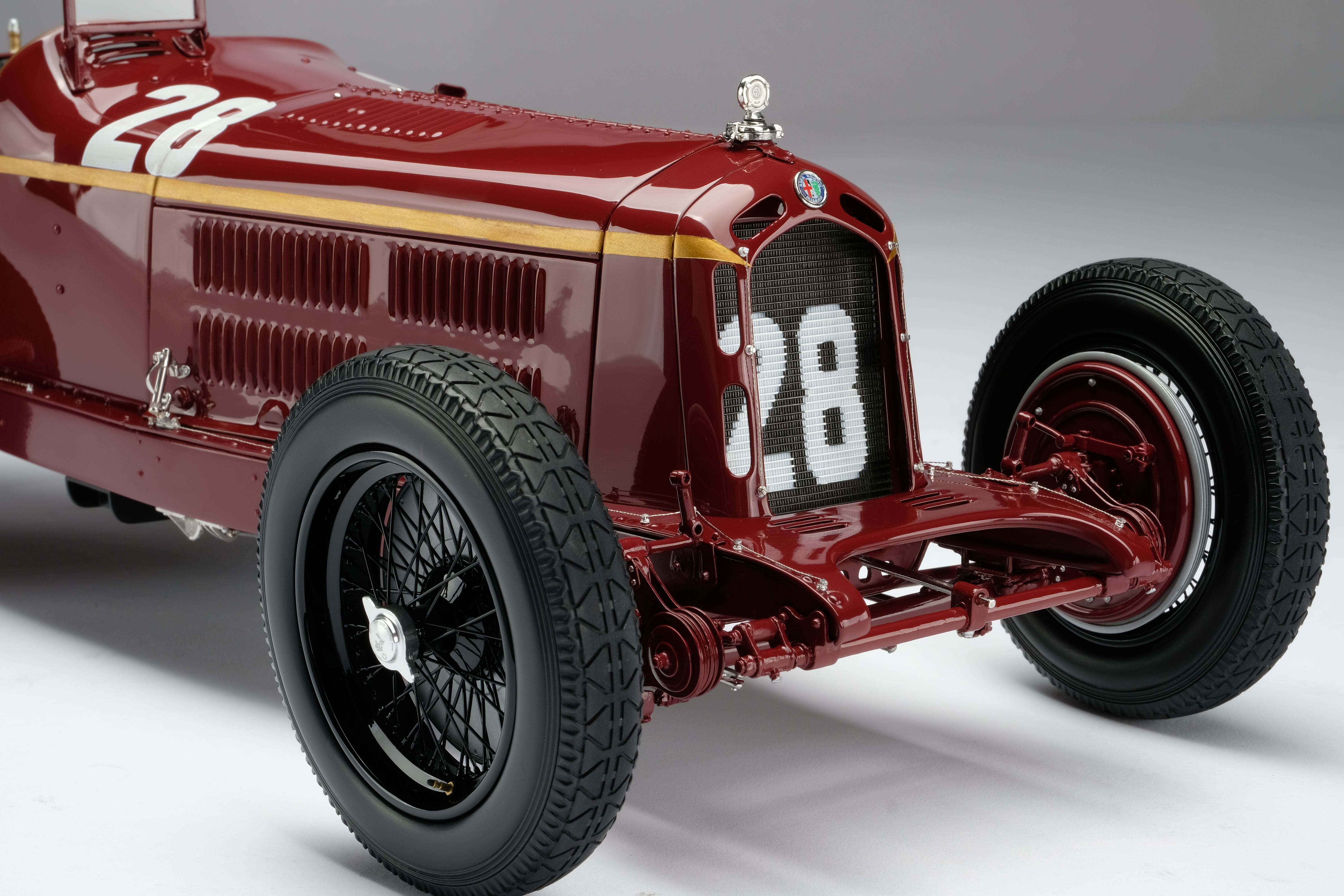 Amalgam 1:8 scale Alfa Romeo 8C Monza 1932 Monaco Grand Prix winner