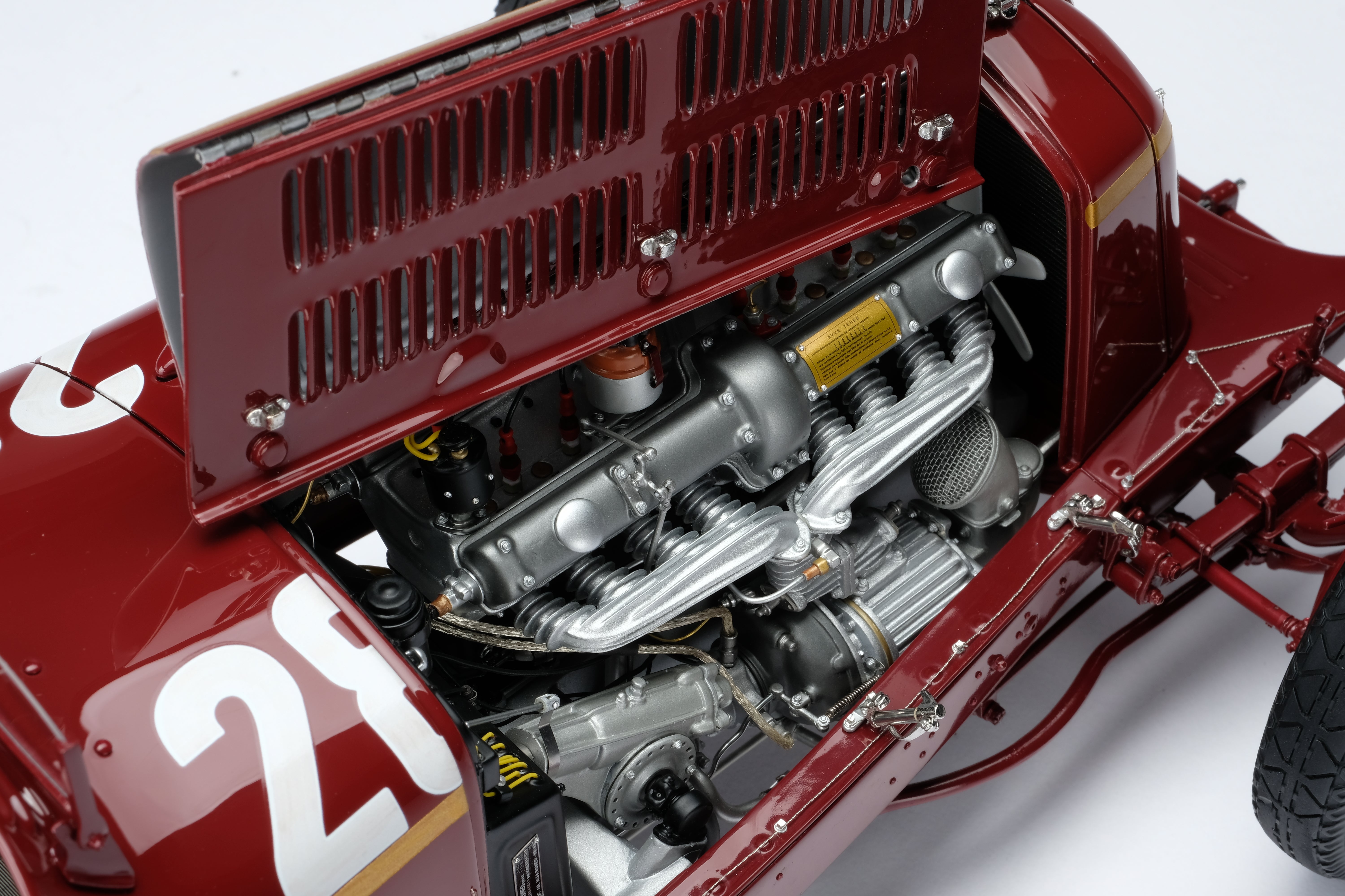 Amalgam 1:8 scale Alfa Romeo 8C Monza 1932 Monaco Grand Prix winner