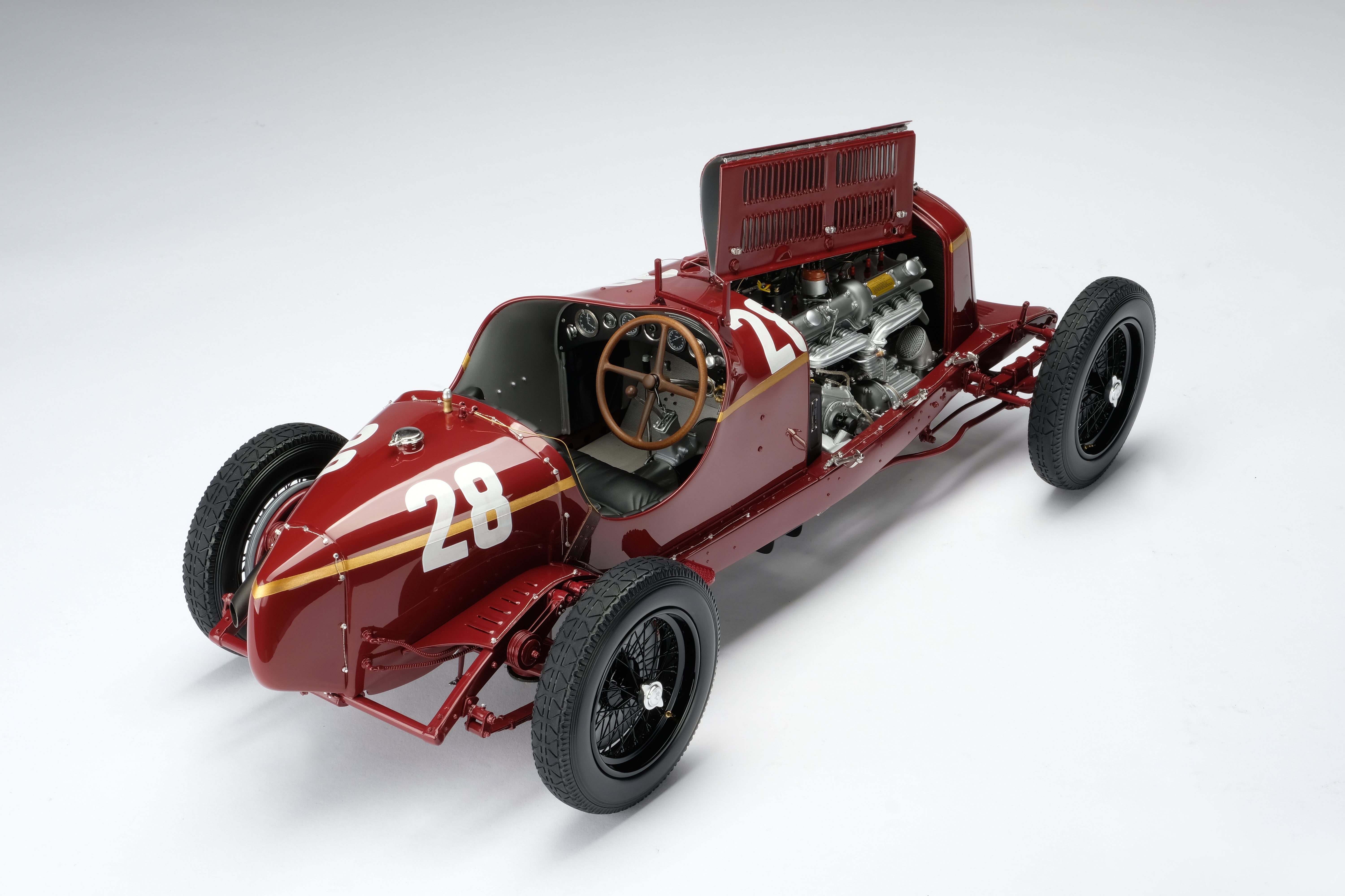 Amalgam 1:8 scale Alfa Romeo 8C Monza 1932 Monaco Grand Prix winner