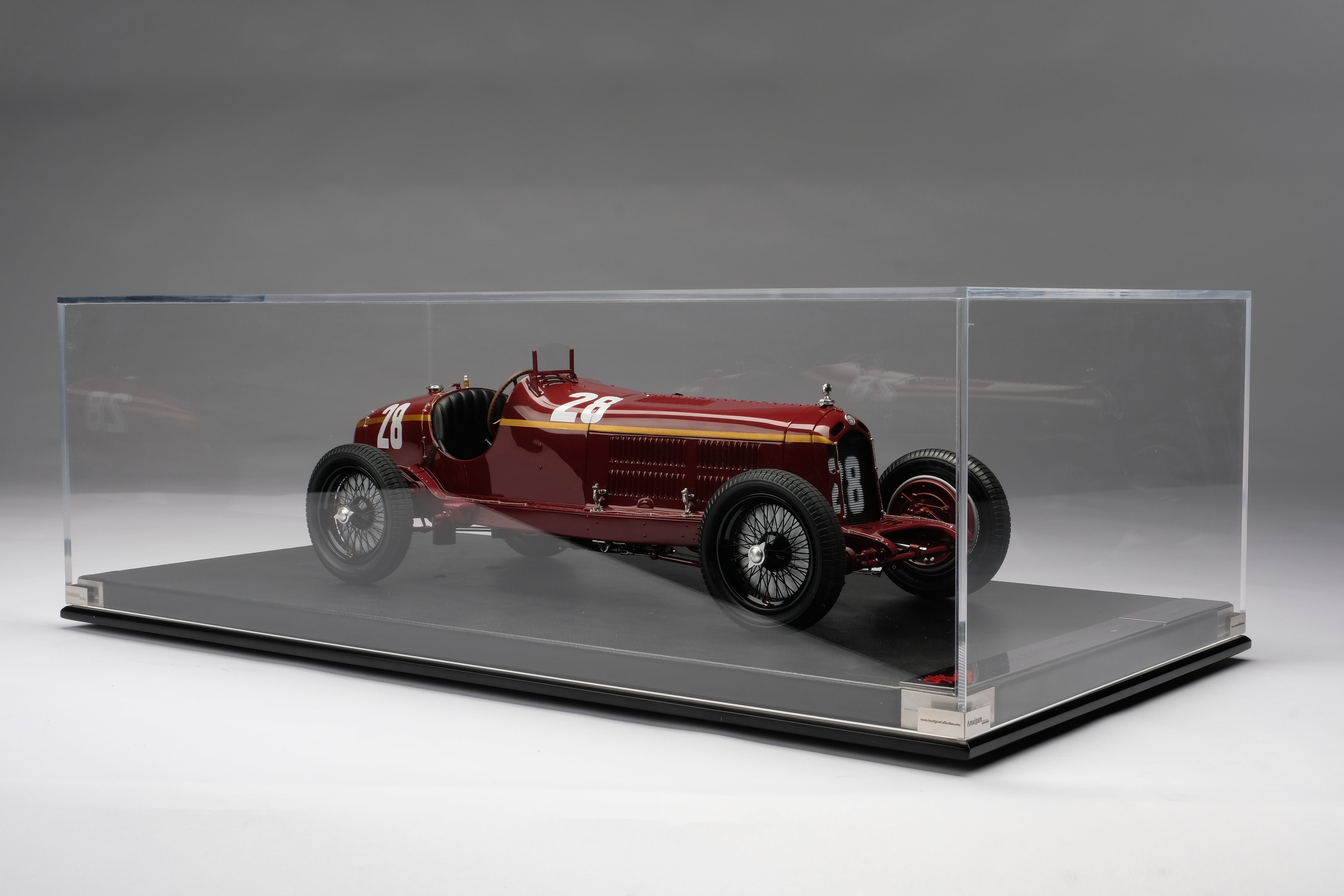 Amalgam 1:8 scale Alfa Romeo 8C Monza 1932 Monaco Grand Prix winner