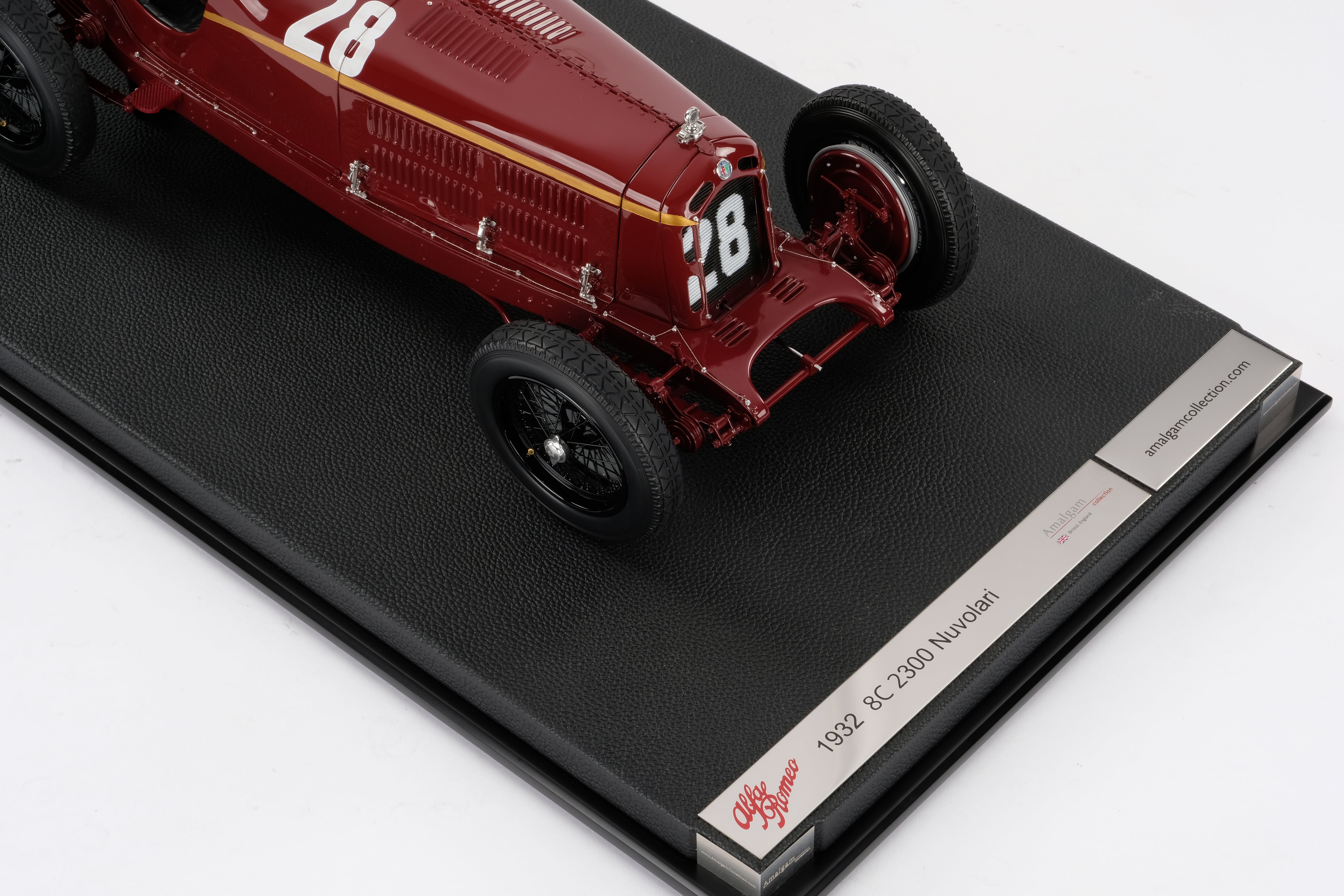 Amalgam 1:8 scale Alfa Romeo 8C Monza 1932 Monaco Grand Prix winner