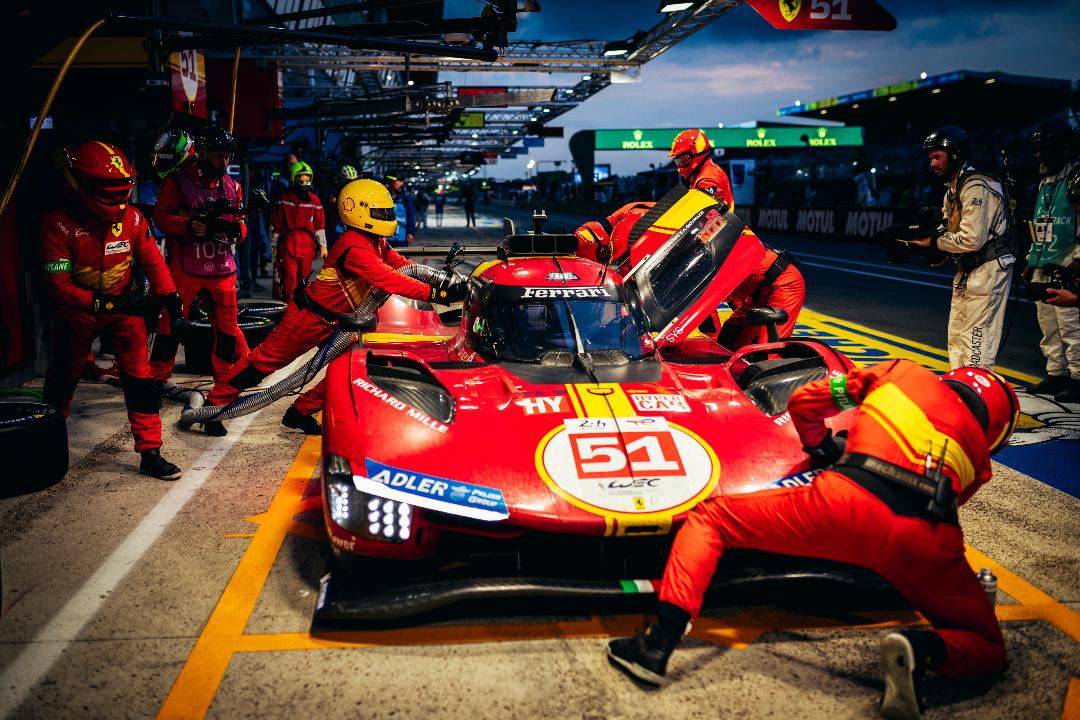 Amalgam 1:8 scale Ferrari 499P 2023 Le Mans Winner
