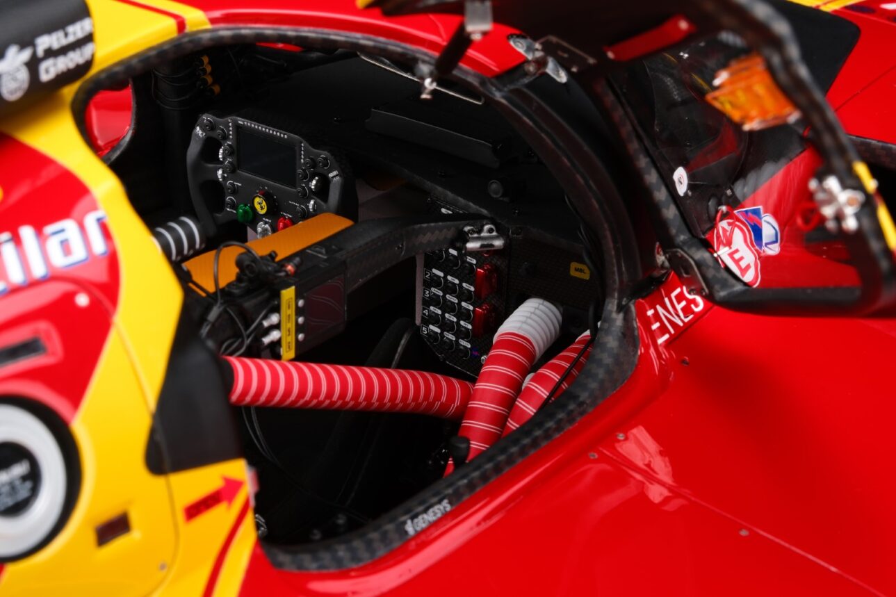 Amalgam 1:8 scale Ferrari 499P 2023 Le Mans Winner