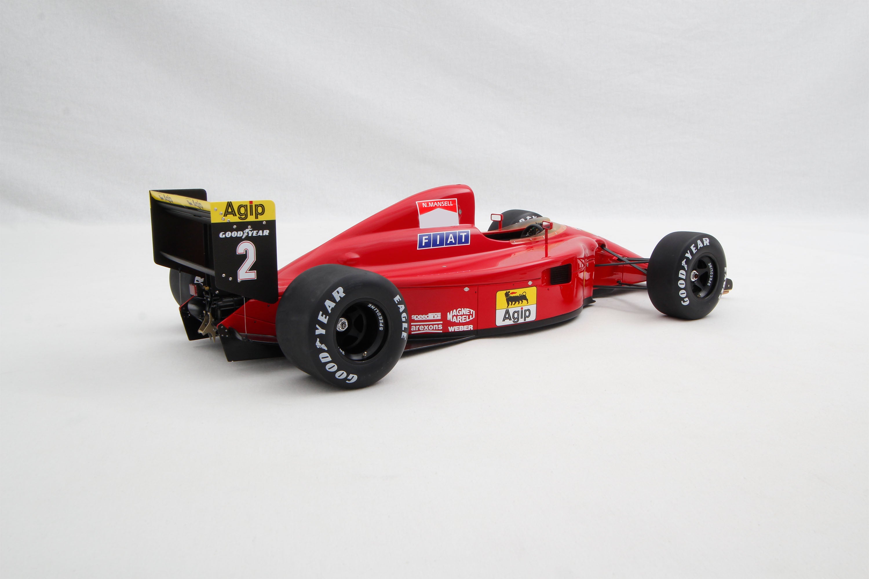 Amalgam 1:8 scale Ferrari 641/2 F1-90 Mansell #2