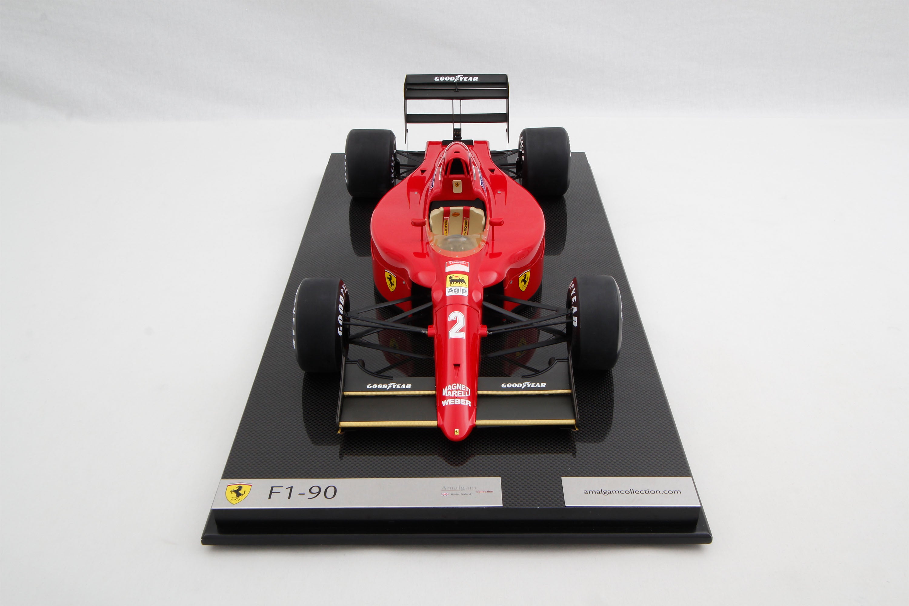 Amalgam 1:8 scale Ferrari 641/2 F1-90 Mansell #2