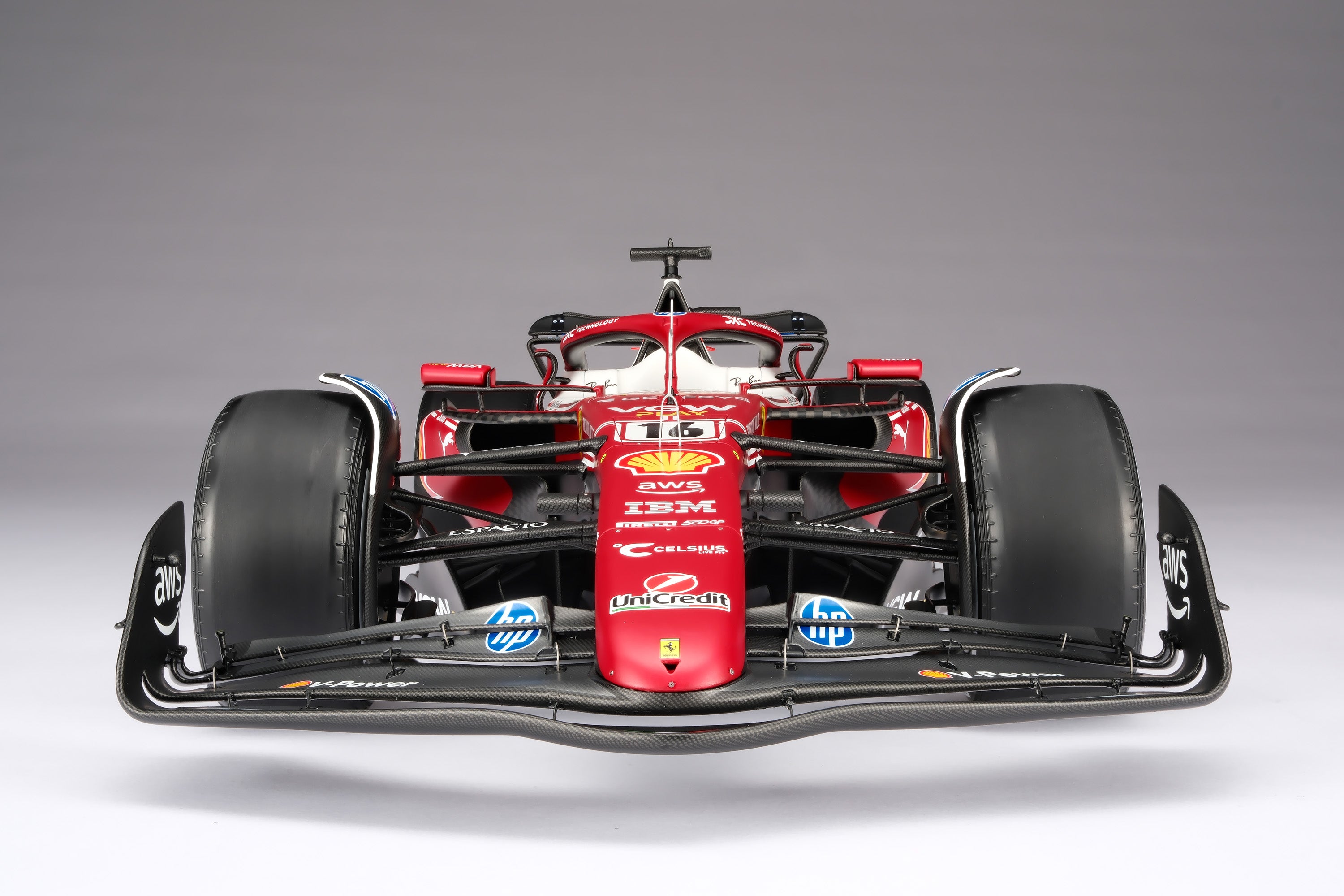 Amalgam 1:8 scale Ferrari SF-25 #44 Hamilton or #16 LeClerc