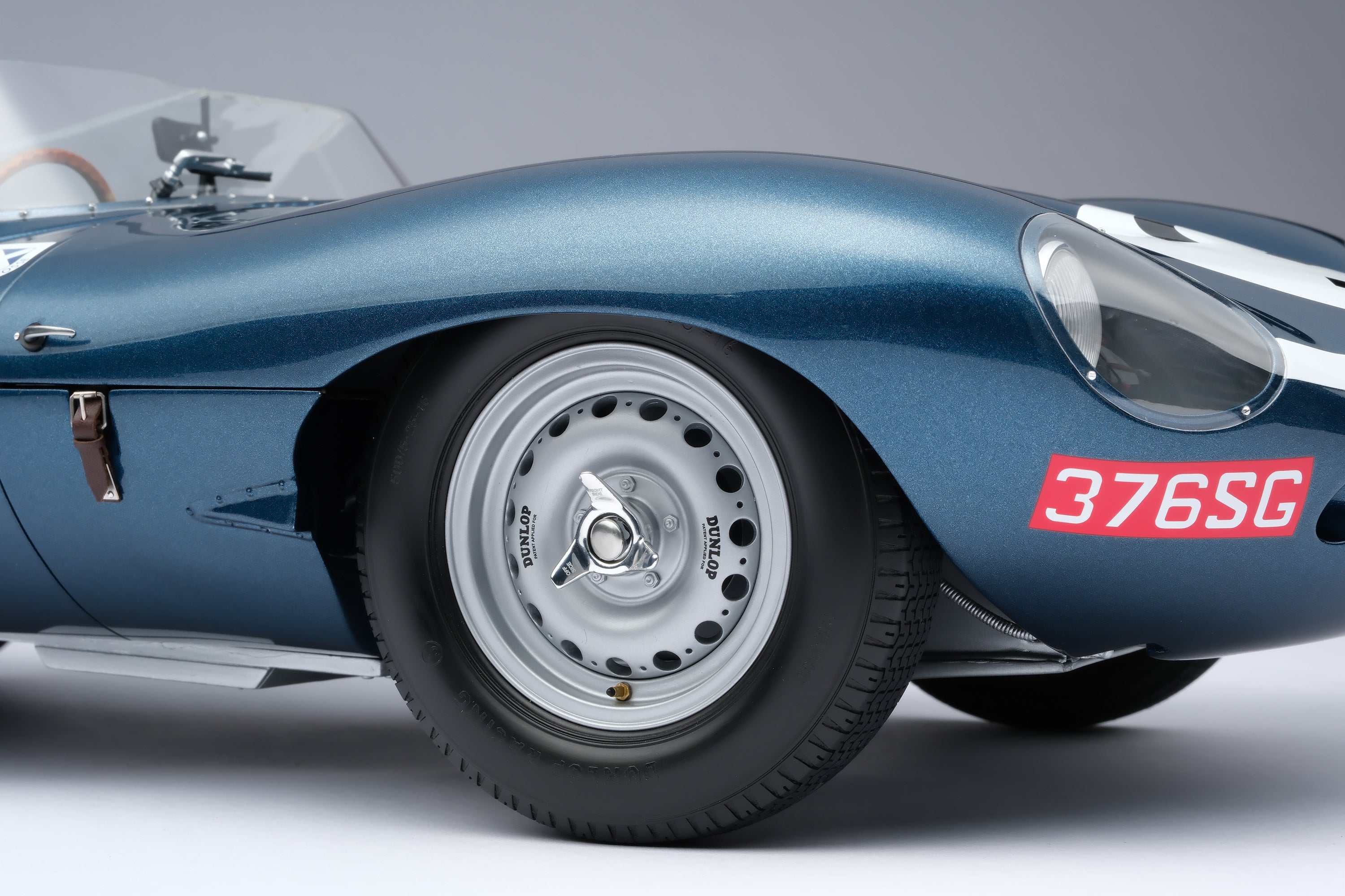 Amalgam Jaguar D Type 1:8 scale #3 1957 Le Mans winner