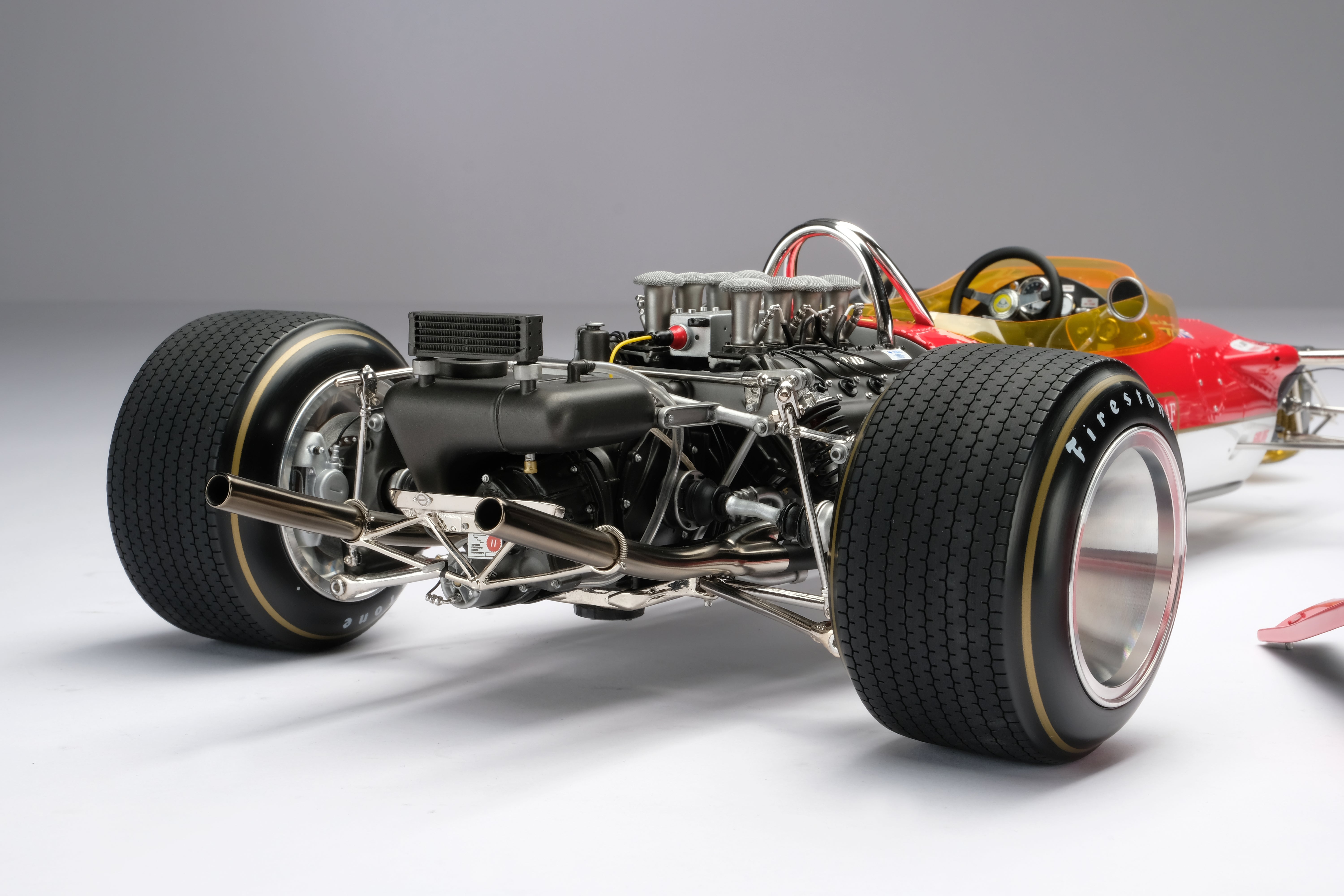 Amalgam 1:8 scale Lotus 49B Graham Hill SPECIAL PRICE SEPTEMBER ONLY!
