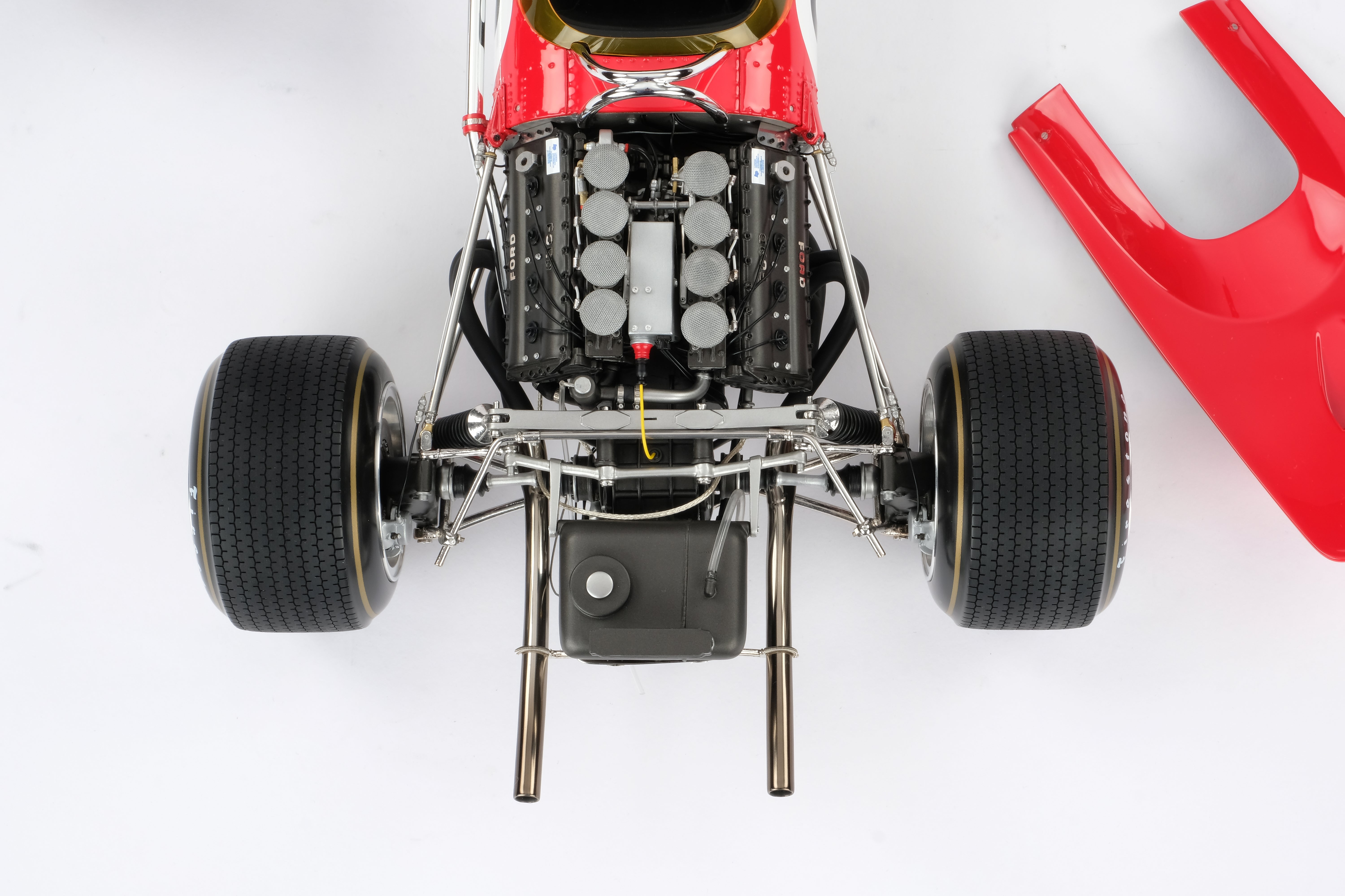 Amalgam 1:8 scale Lotus 49B Graham Hill SPECIAL PRICE SEPTEMBER ONLY!