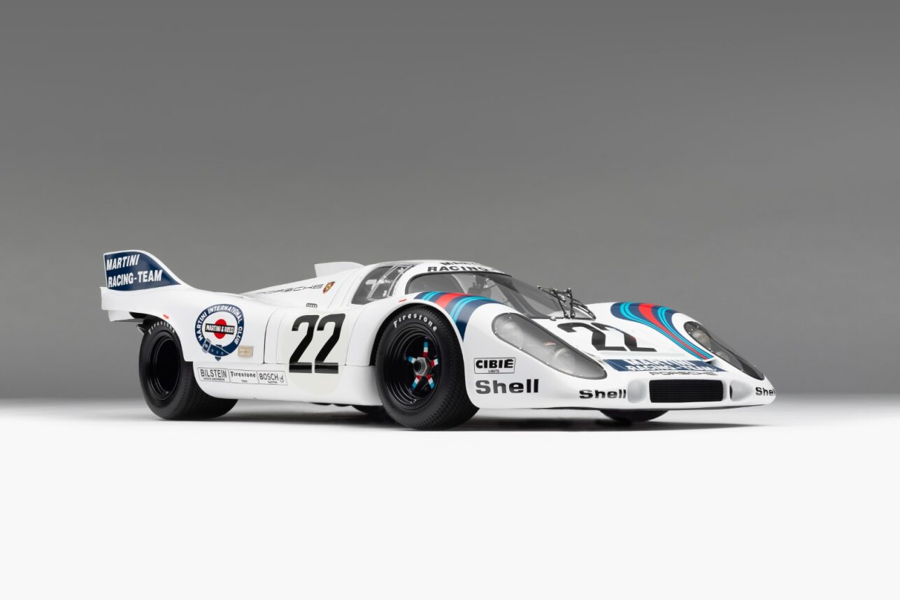 Amalgam Porsche 917K Le Mans 1971 Winner #22 Martini Livery 1:8 scale