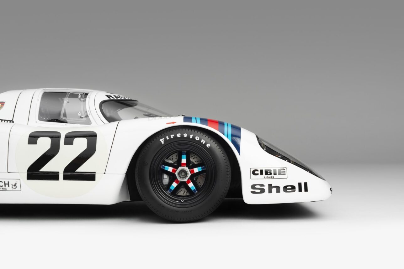 Amalgam Porsche 917K Le Mans 1971 Winner #22 Martini Livery 1:8 scale