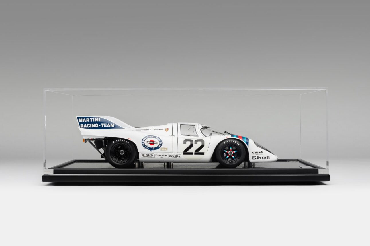 Amalgam Porsche 917K Le Mans 1971 Winner #22 Martini Livery 1:8 scale
