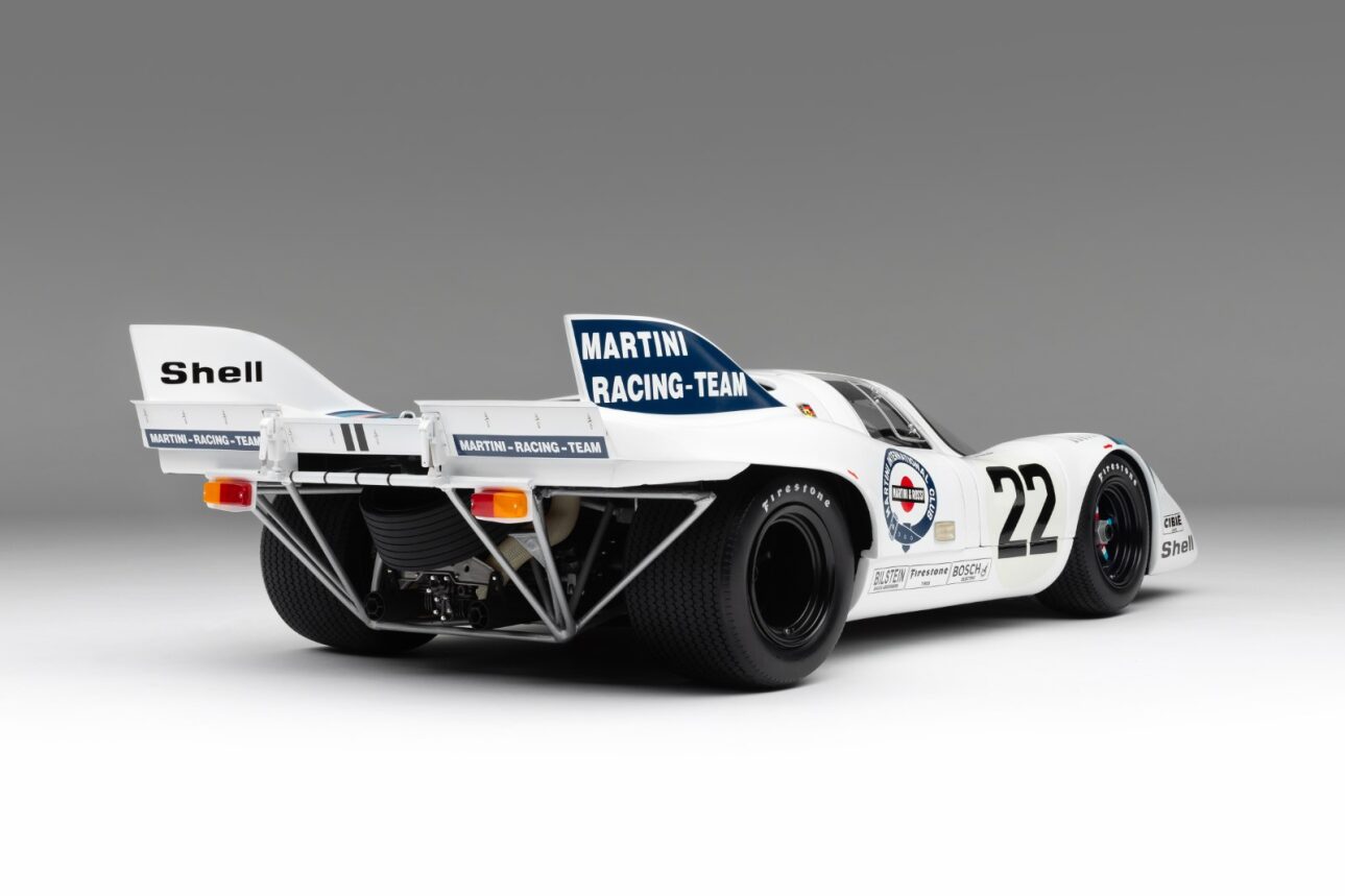 Amalgam Porsche 917K Le Mans 1971 Winner #22 Martini Livery 1:8 scale
