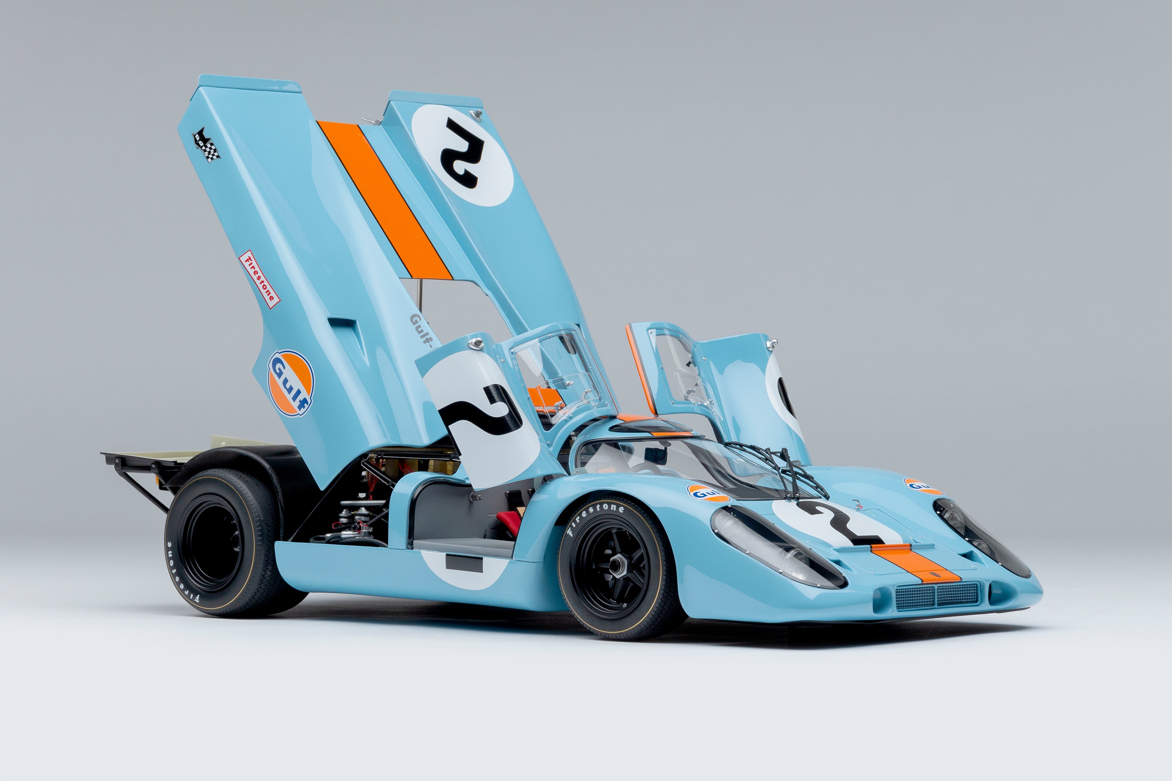 Amalgam Porsche 917K 1970 Daytona Winner #2 1:8 scale