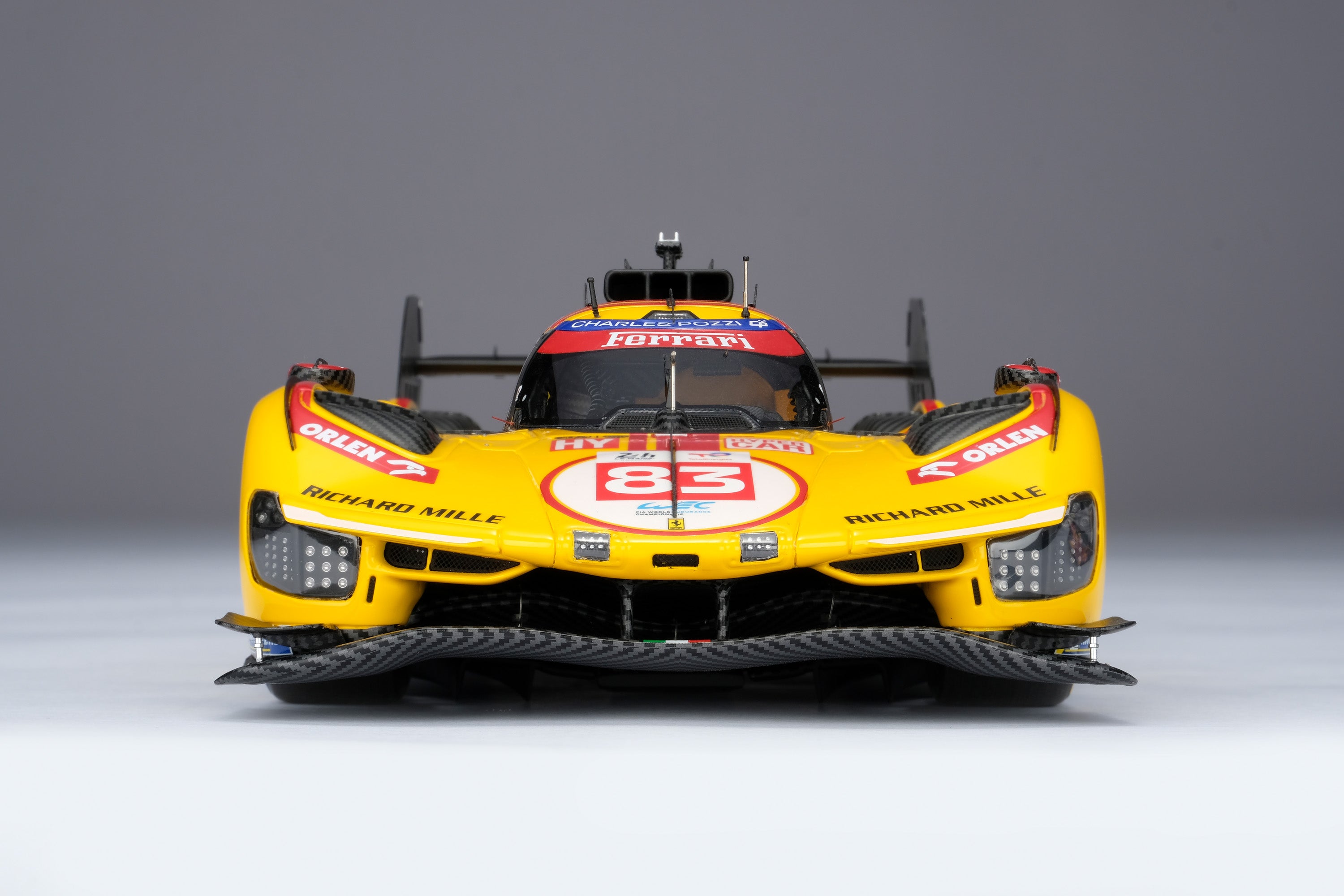 Amalgam 1:18 scale Ferrari 499P #83 2025 Le Mans Winner