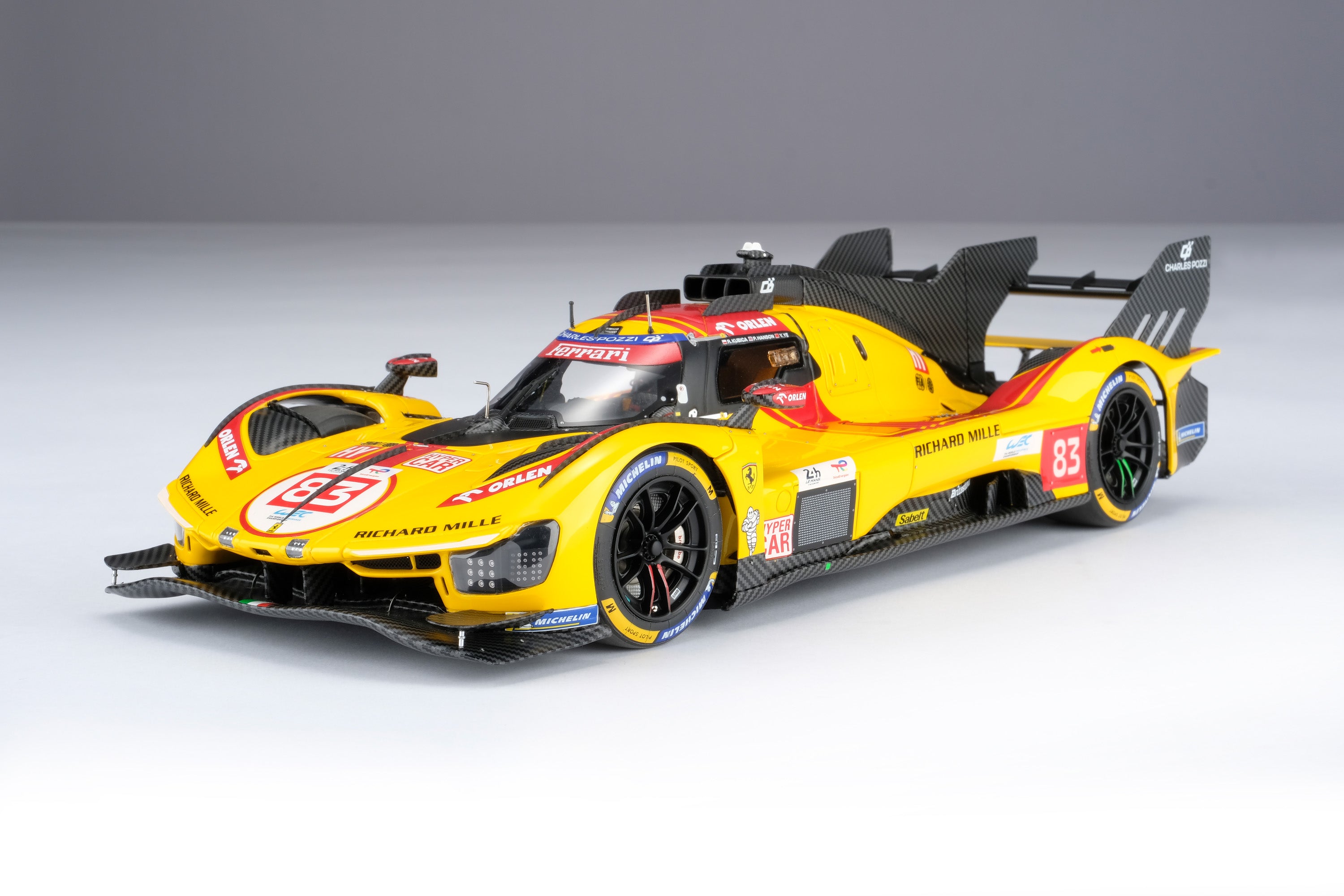 Amalgam 1:18 scale Ferrari 499P #83 2025 Le Mans Winner