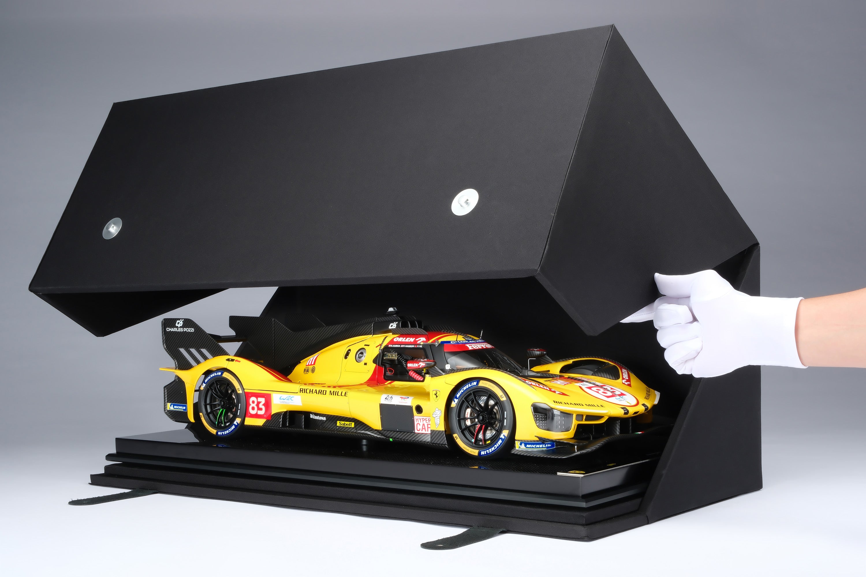 Amalgam 1:8 scale Ferrari 499P 2025 Le Mans Winner