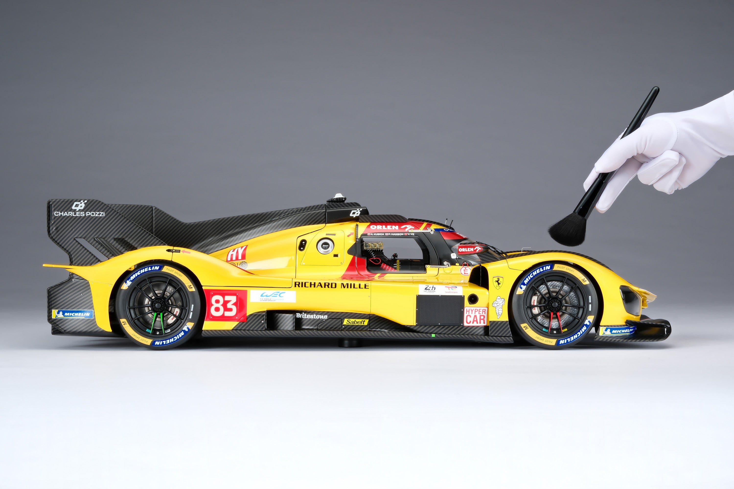 Amalgam 1:8 scale Ferrari 499P 2025 Le Mans Winner