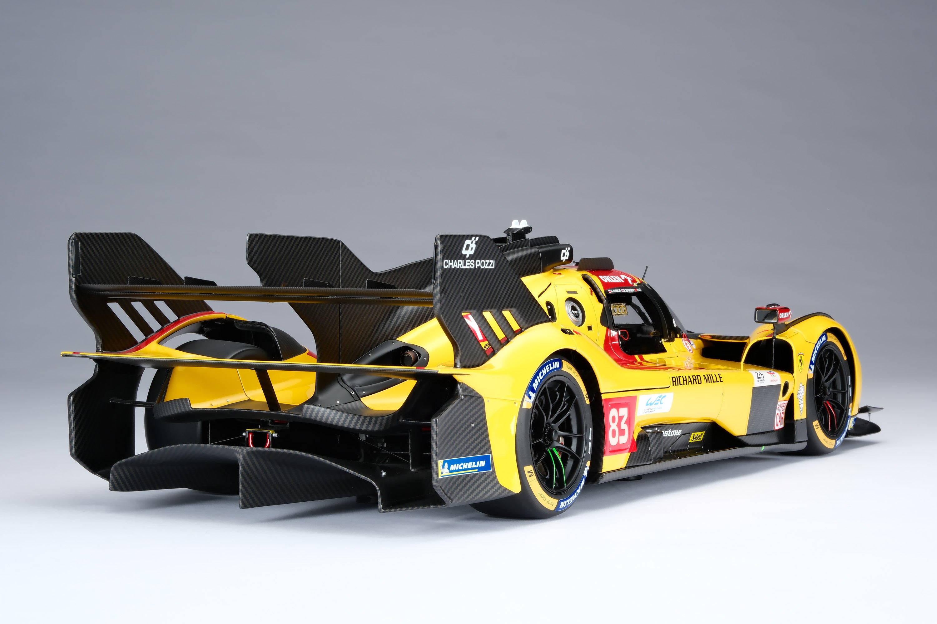 Amalgam 1:8 scale Ferrari 499P 2025 Le Mans Winner