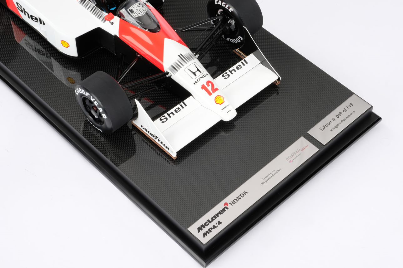 Amalgam McLaren MP4/4 1988 Japanese Grand Prix 1:8 Scale